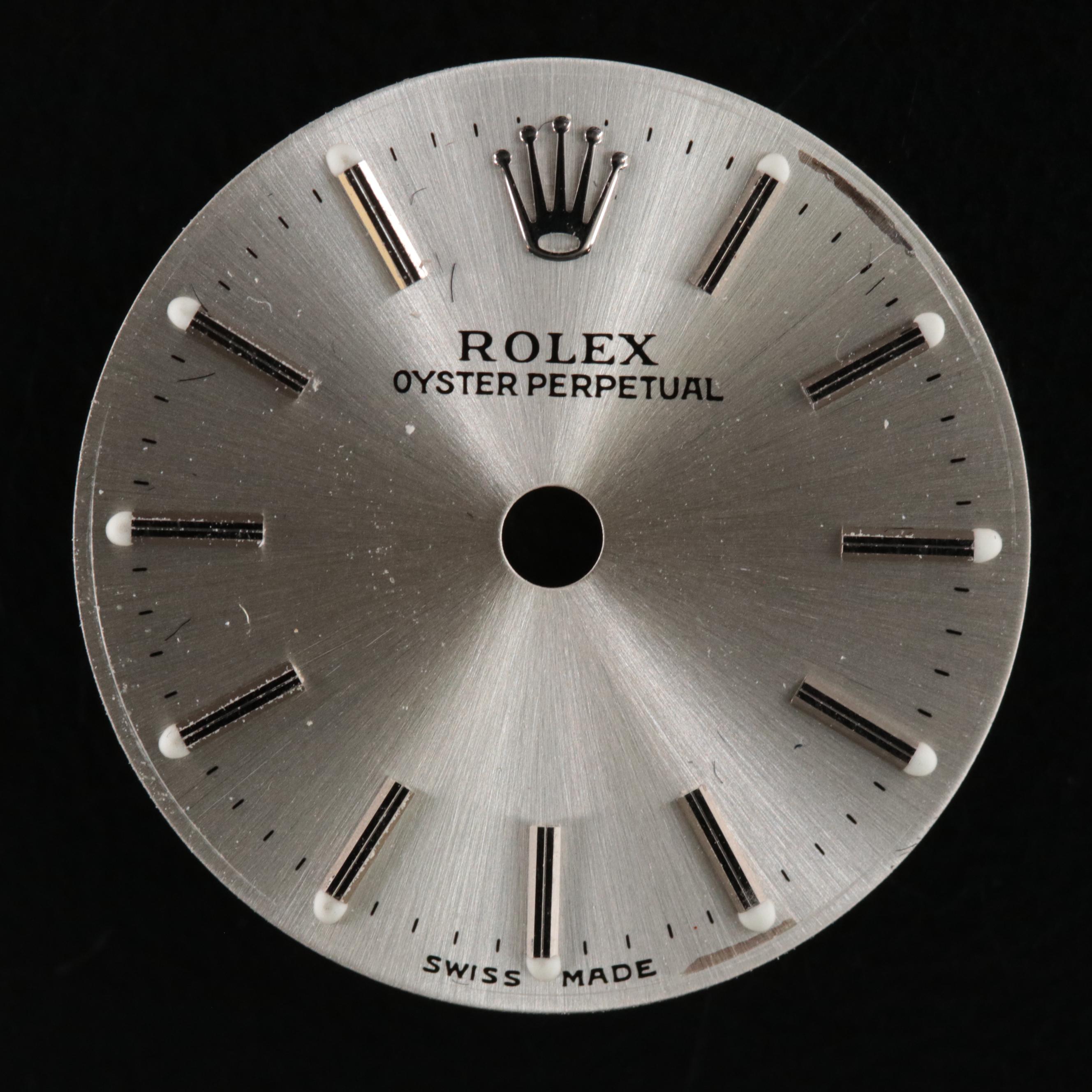 Pair of Rolex Oyster Perpetual Watch Dials