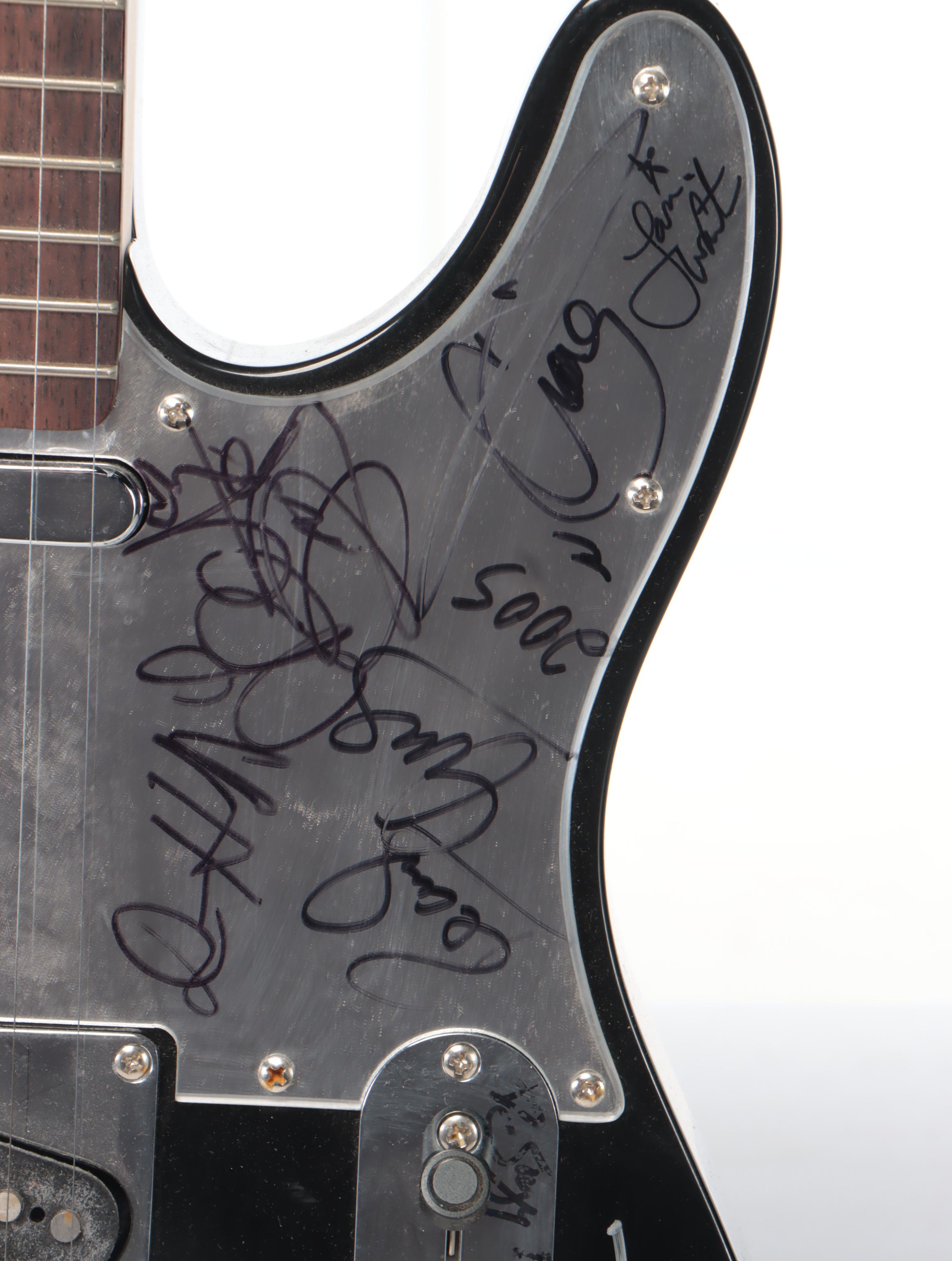 Squier Telecaster Fender Signed Alan Jackson, Ronnie Dunn, More From 2005 CMAs