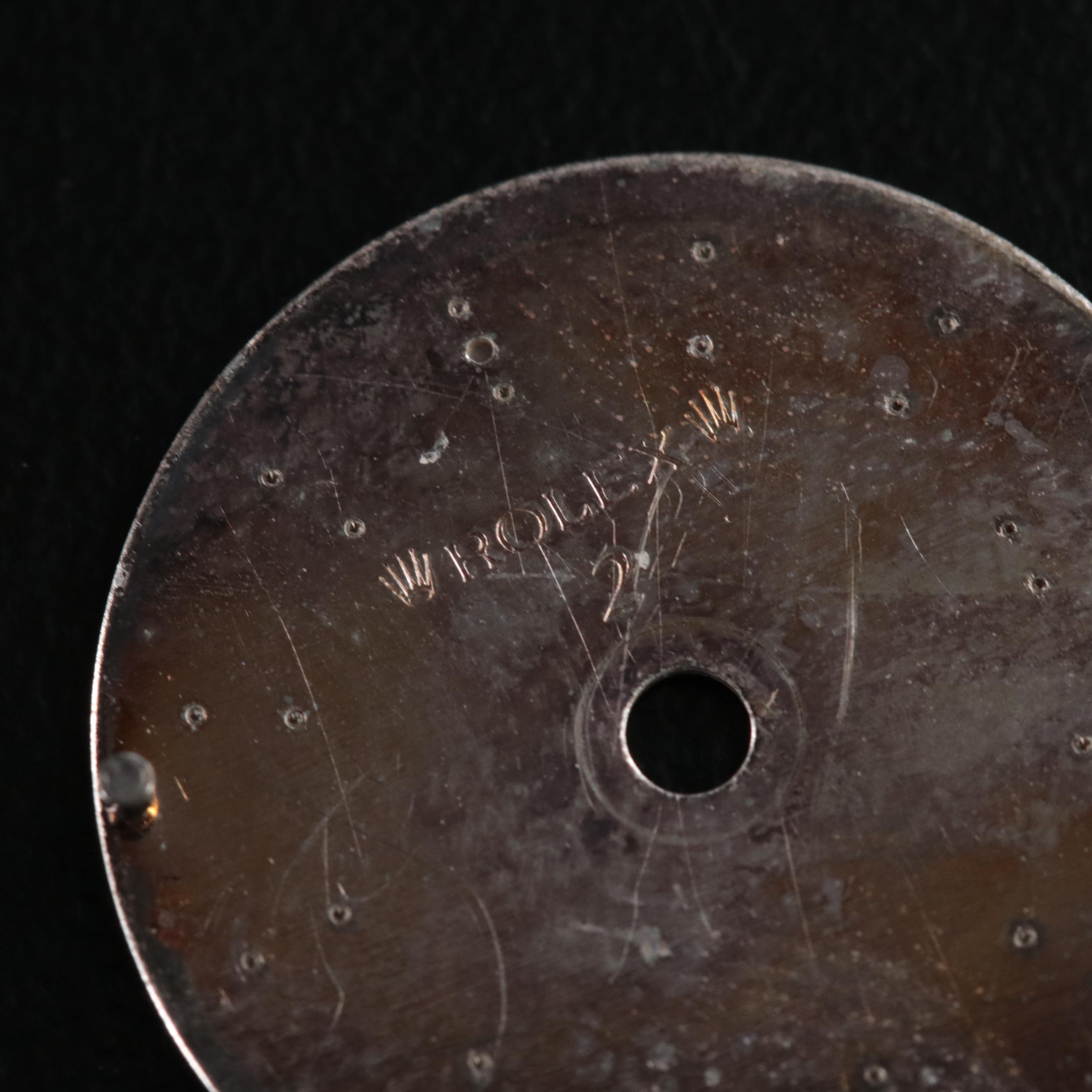 Pair of Rolex Oyster Perpetual Watch Dials