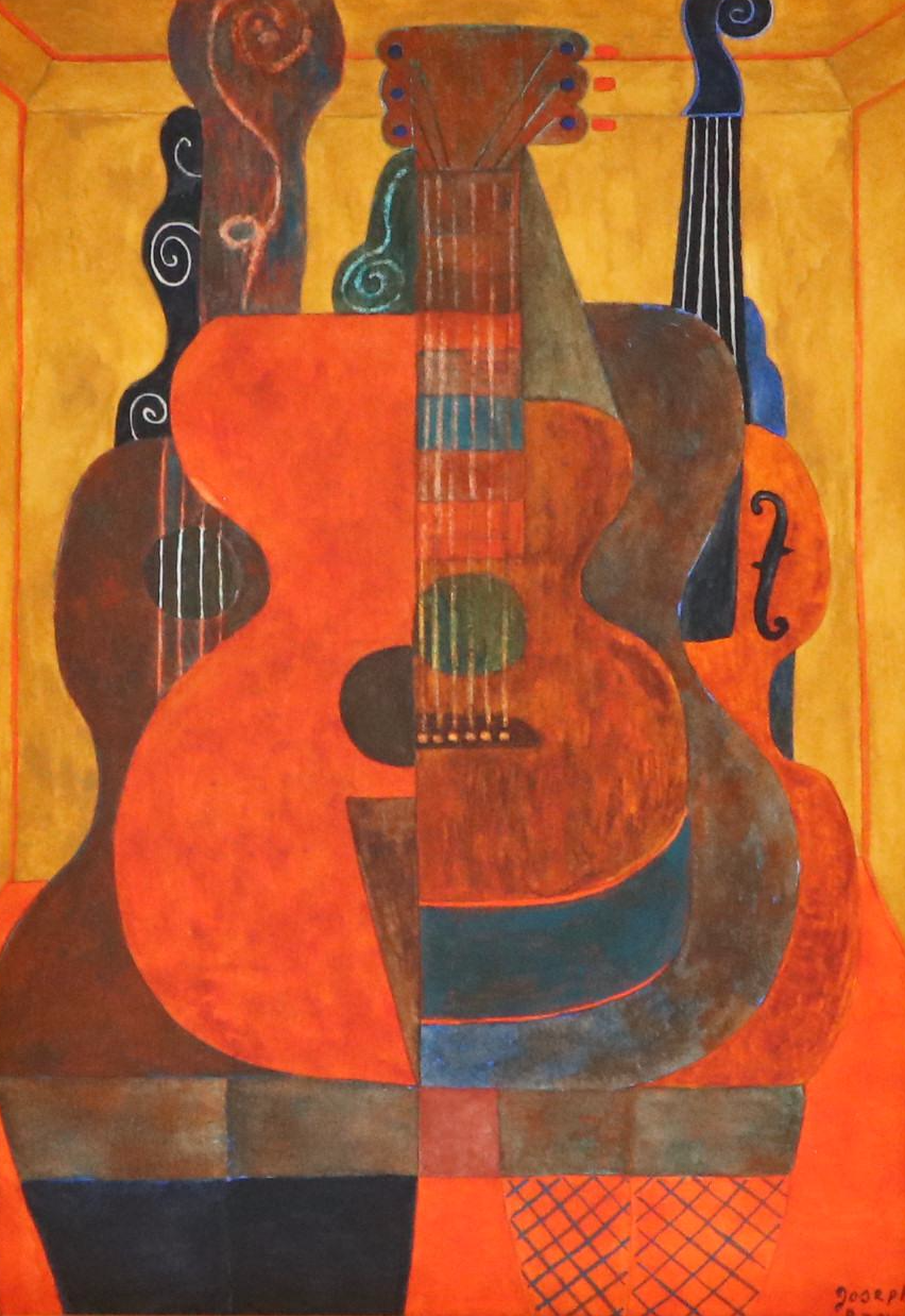 Joseph Ray York Oil Painting "Strange Strings," 2023