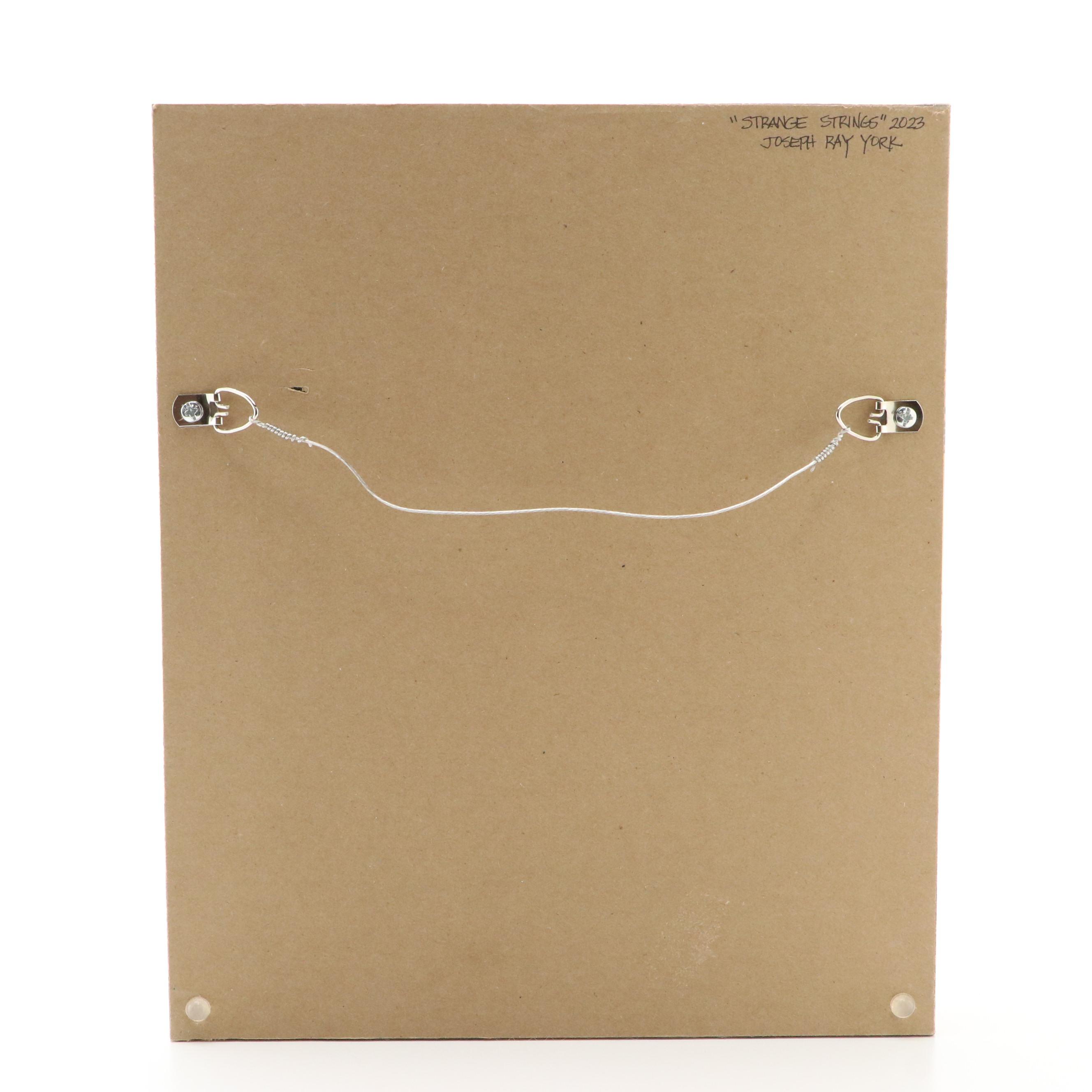 Joseph Ray York Oil Painting "Strange Strings," 2023