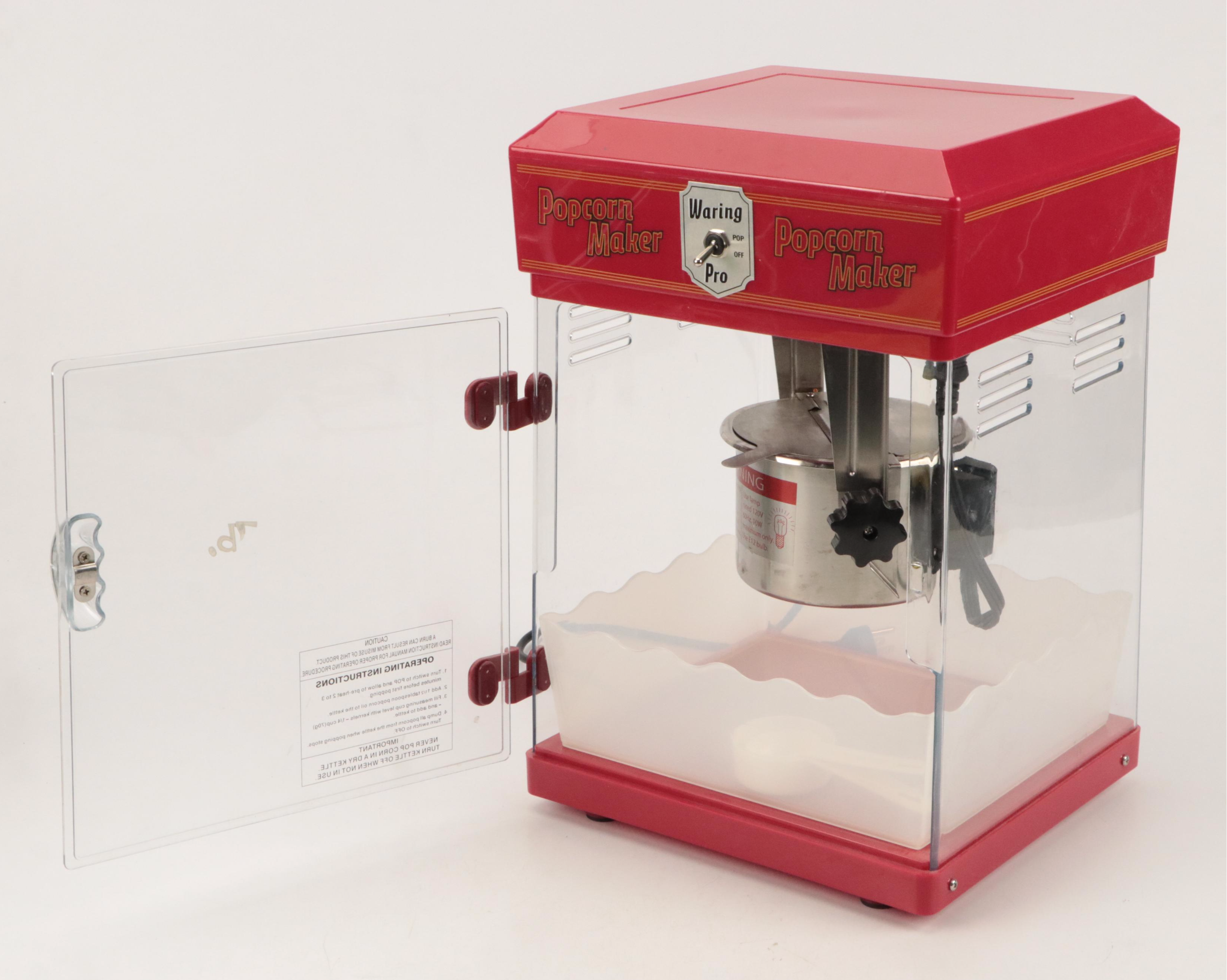 Waring Pro Popcorn Maker with Heirloom Edition Monopoly