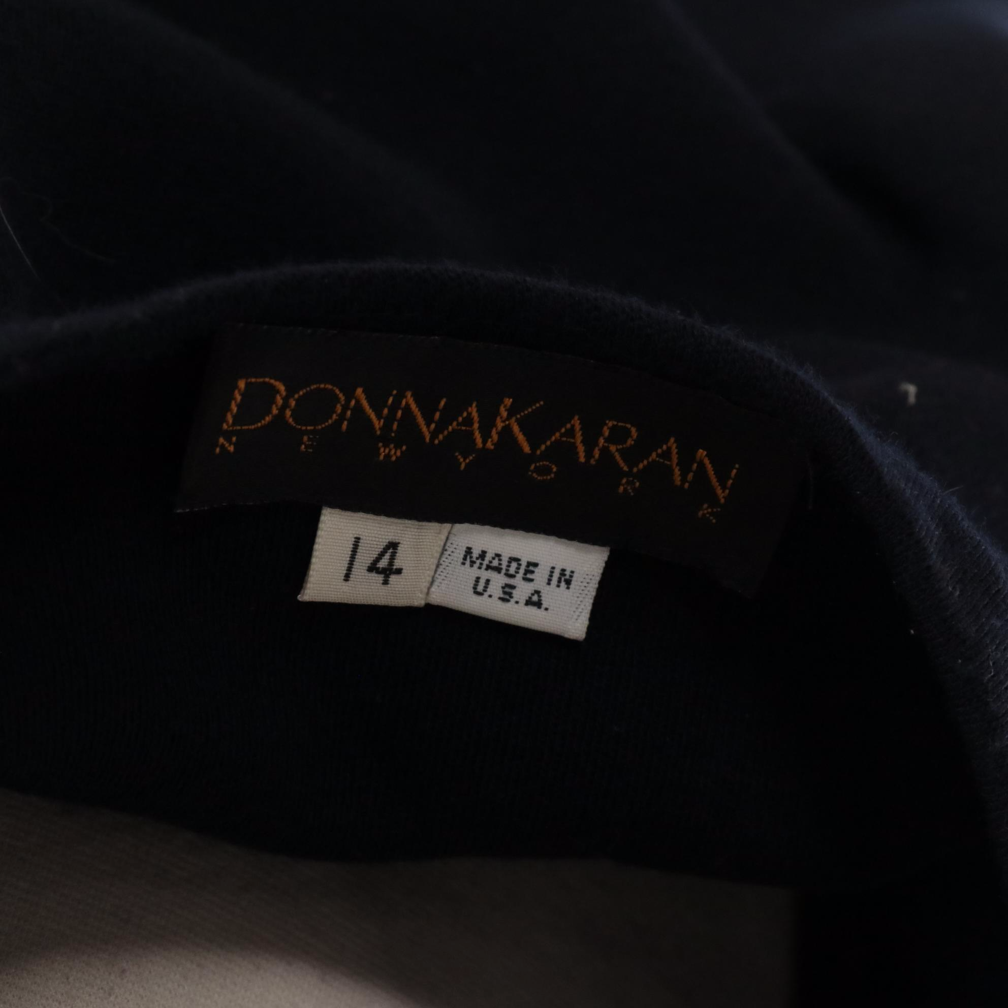 Donna Karan New York Wool Halter Dress, Wool Bodysuit, and Wide Leather Belt