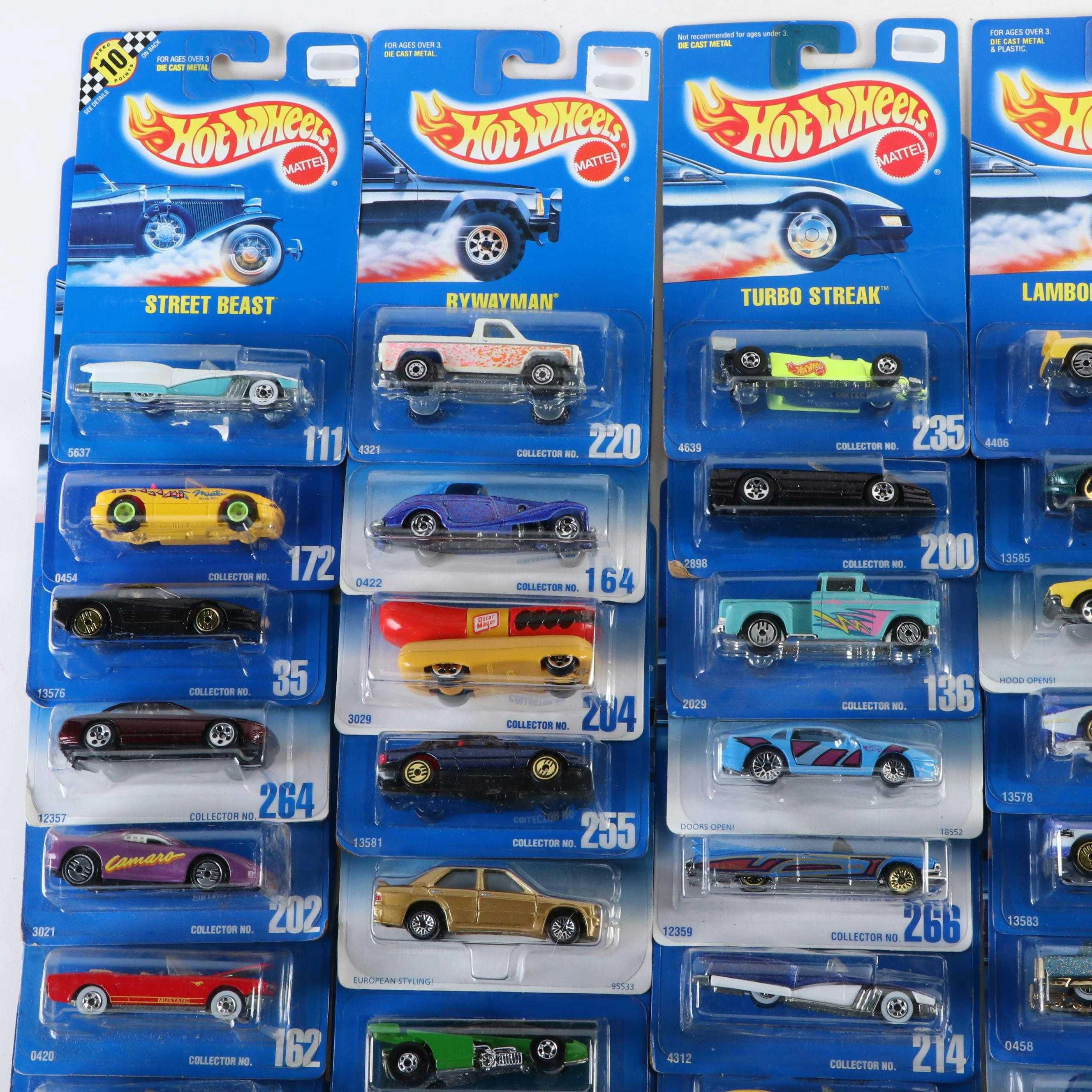 Hot Wheels "Mercedes 2.6", "BMW 850i" and More Toy Cars
