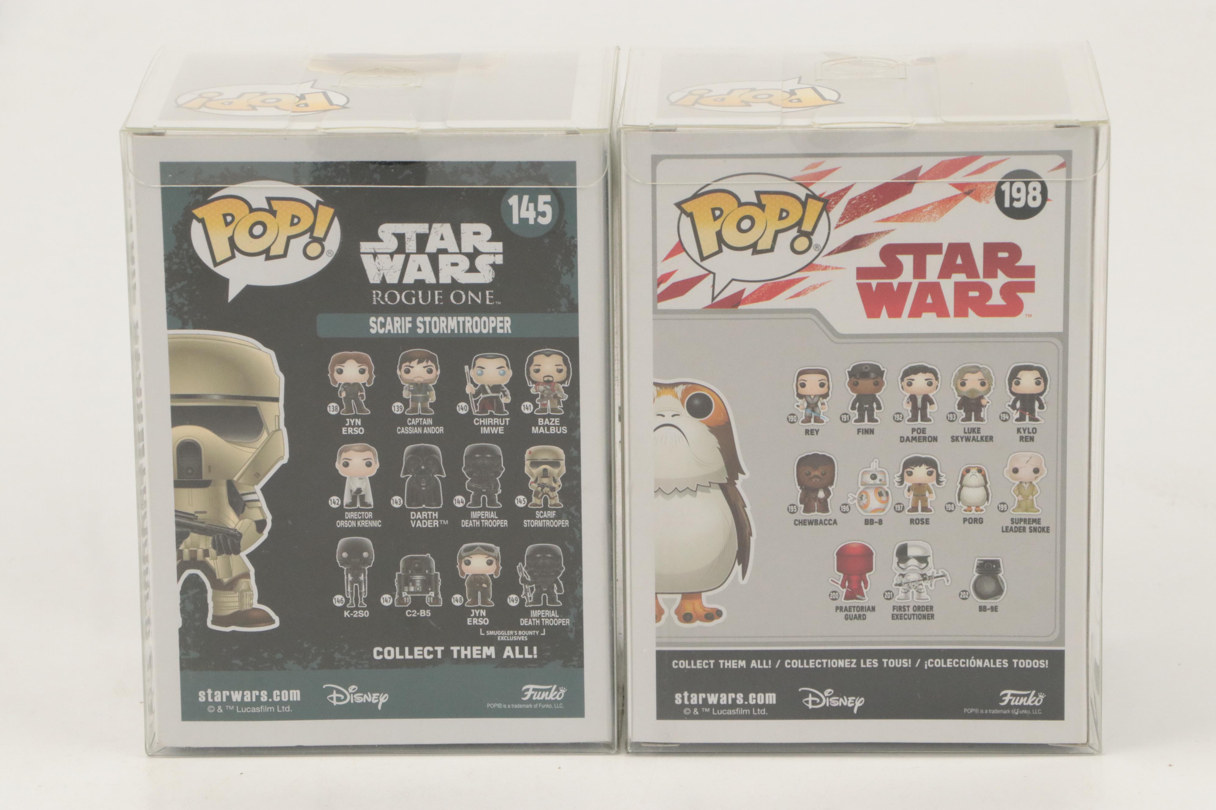Funko Pop! Star Wars Vinyl Bobble Heads Including "Tobias Beckett" and More