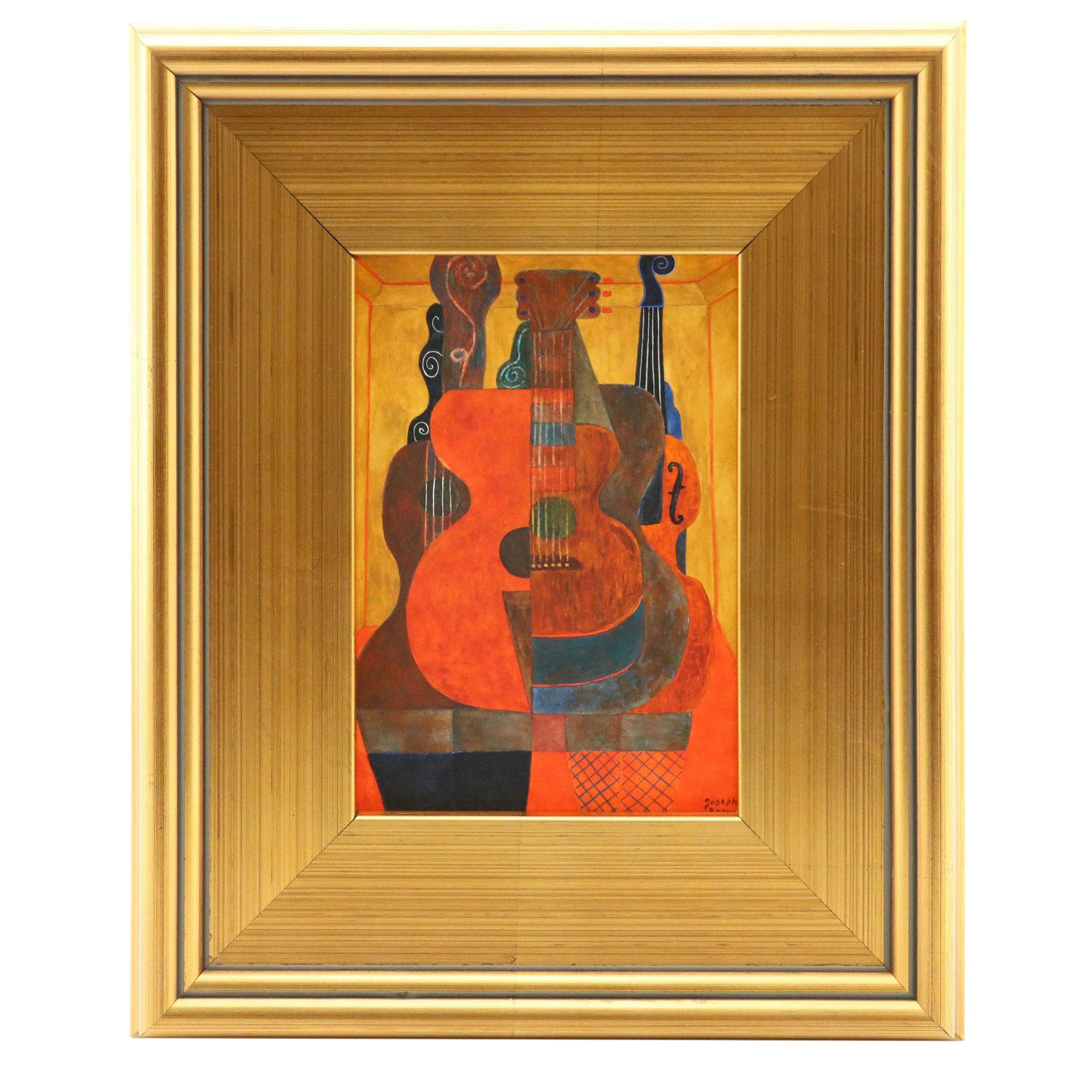 Joseph Ray York Oil Painting "Strange Strings," 2023