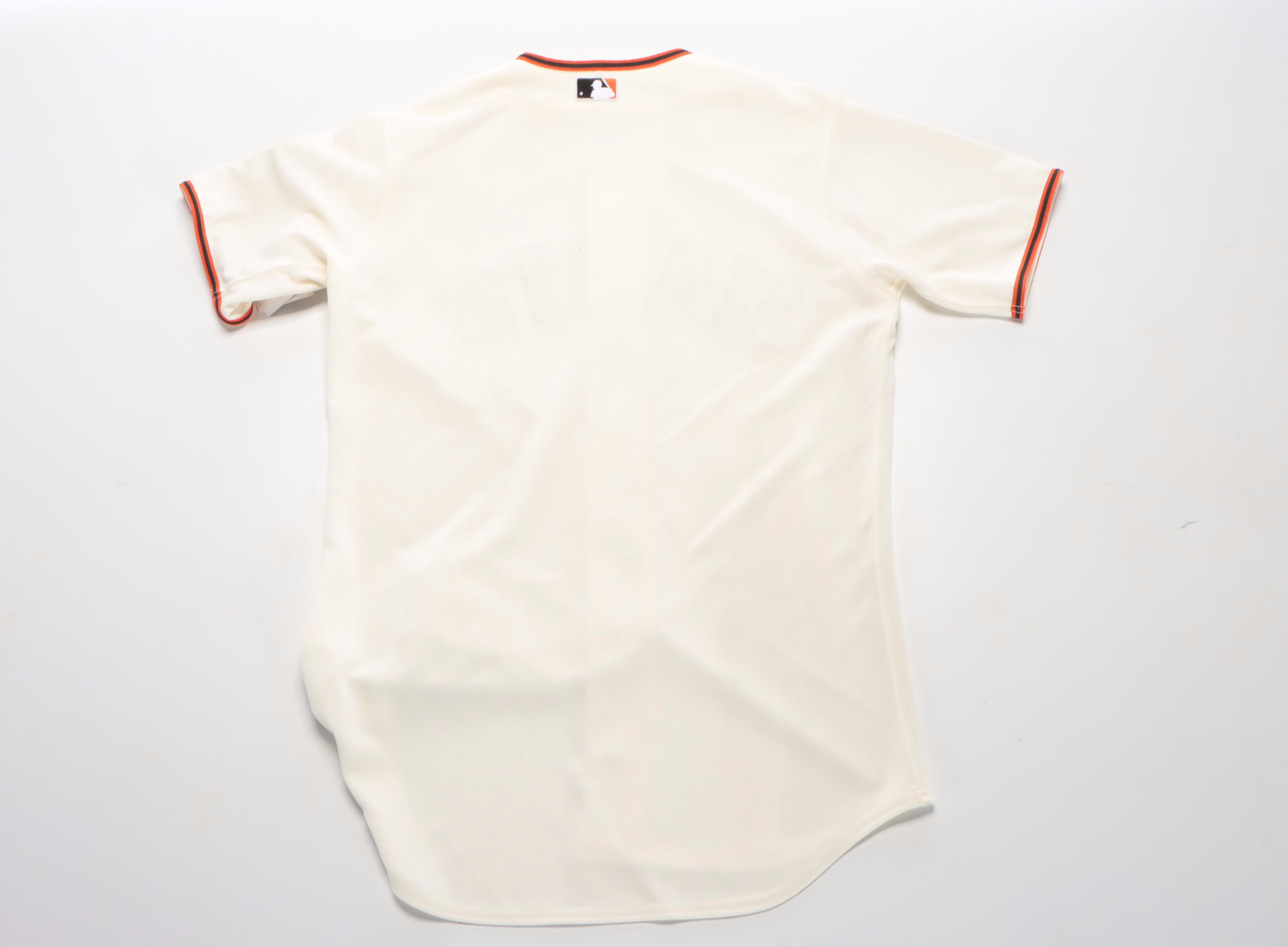 Matt Cain, Moisés Alou, and Felipe Alou Signed Giants Baseball Jerseys with More