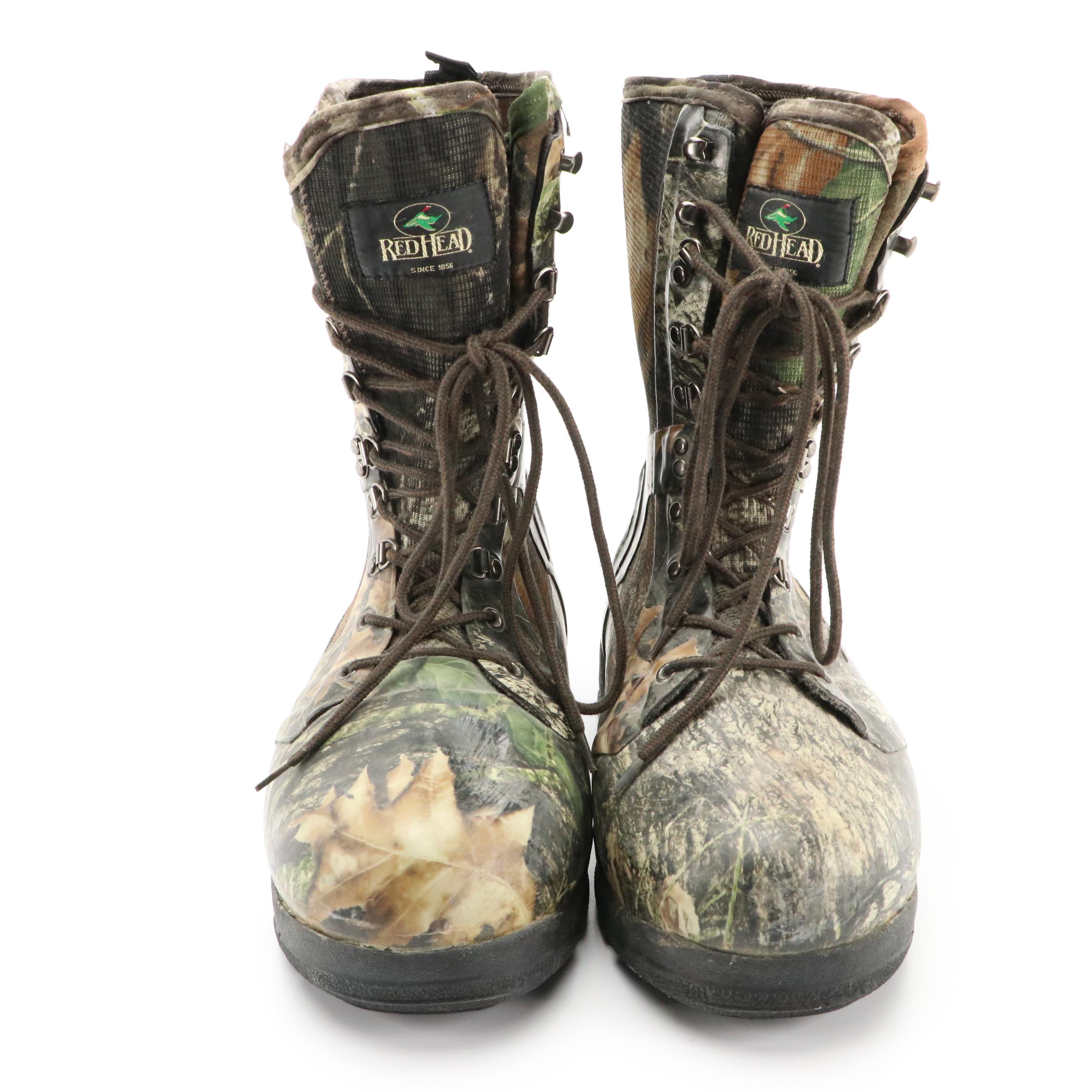 Men's RedHead Camo Hunting Boots and Sorel Eddie Bauer Duck Boots