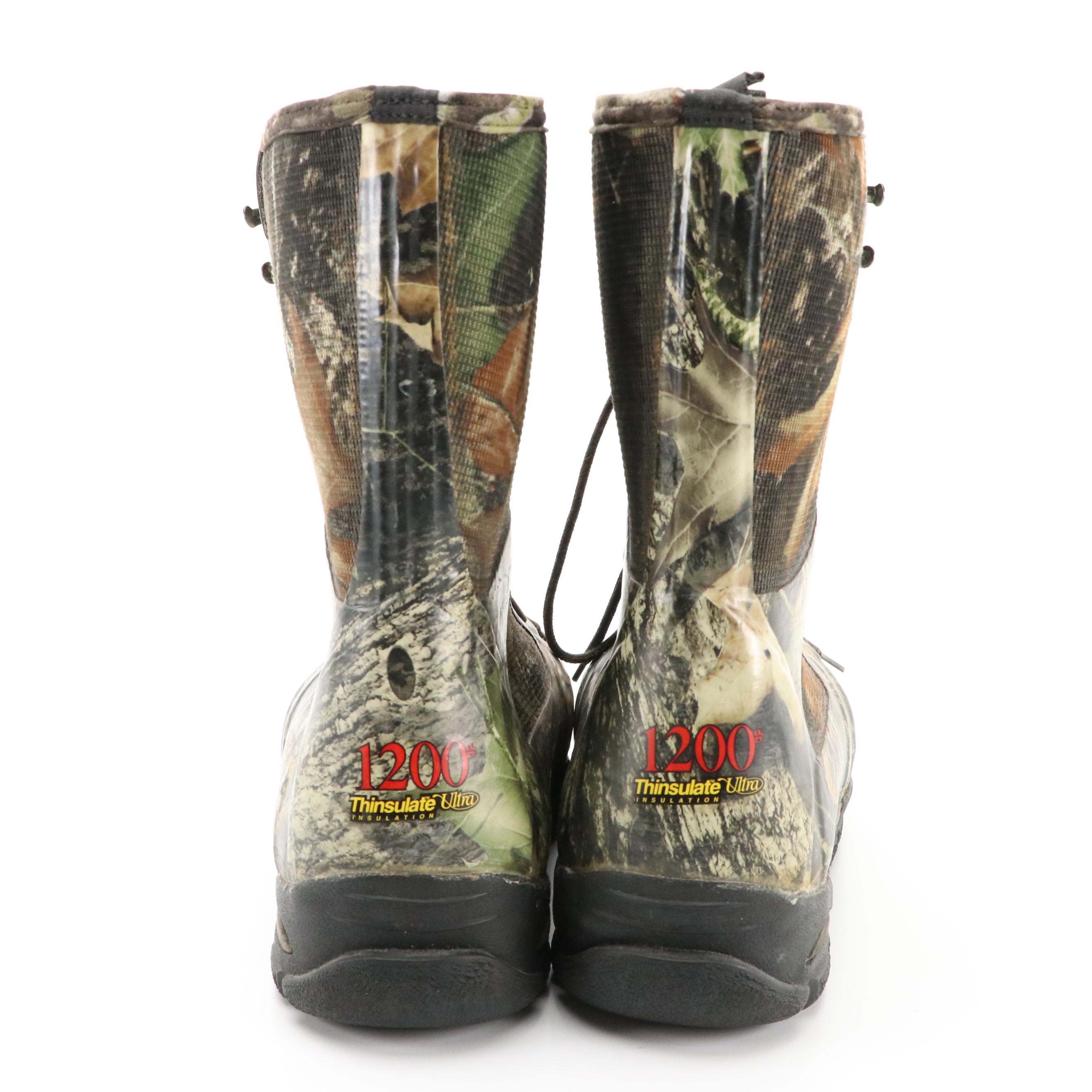 Men's RedHead Camo Hunting Boots and Sorel Eddie Bauer Duck Boots