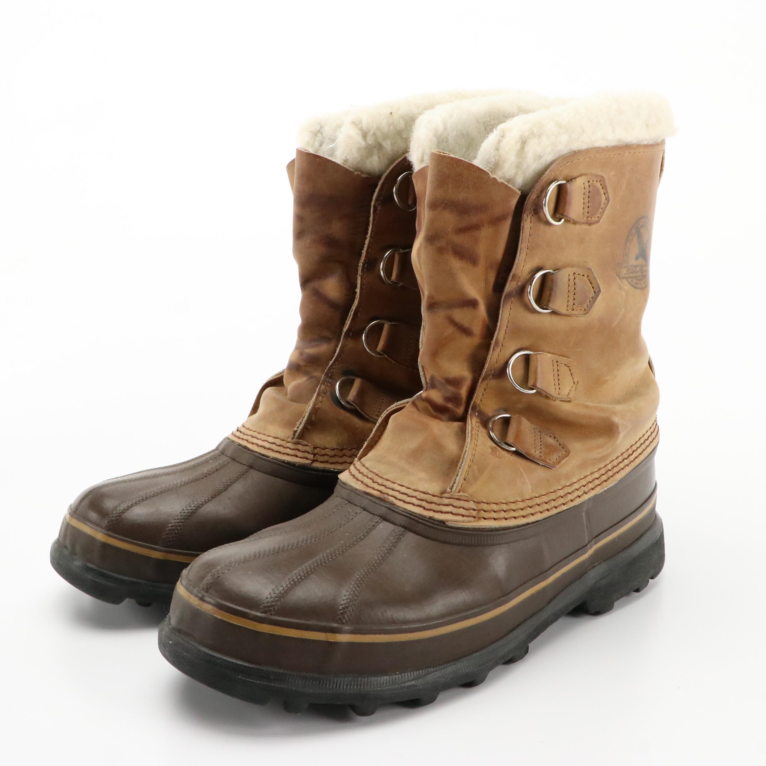 Men's RedHead Camo Hunting Boots and Sorel Eddie Bauer Duck Boots EBTH