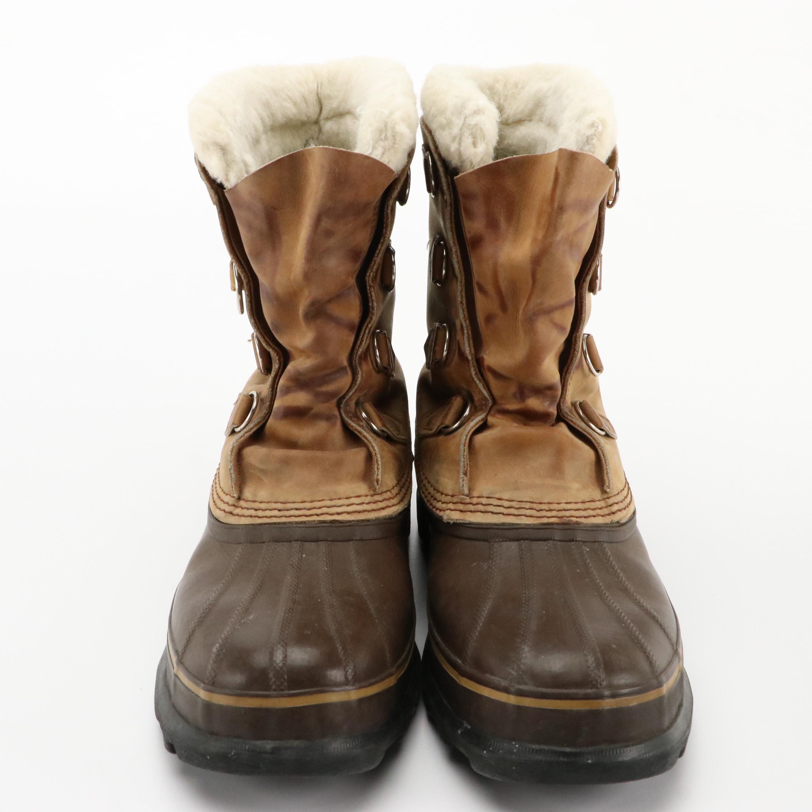 Men's RedHead Camo Hunting Boots and Sorel Eddie Bauer Duck Boots