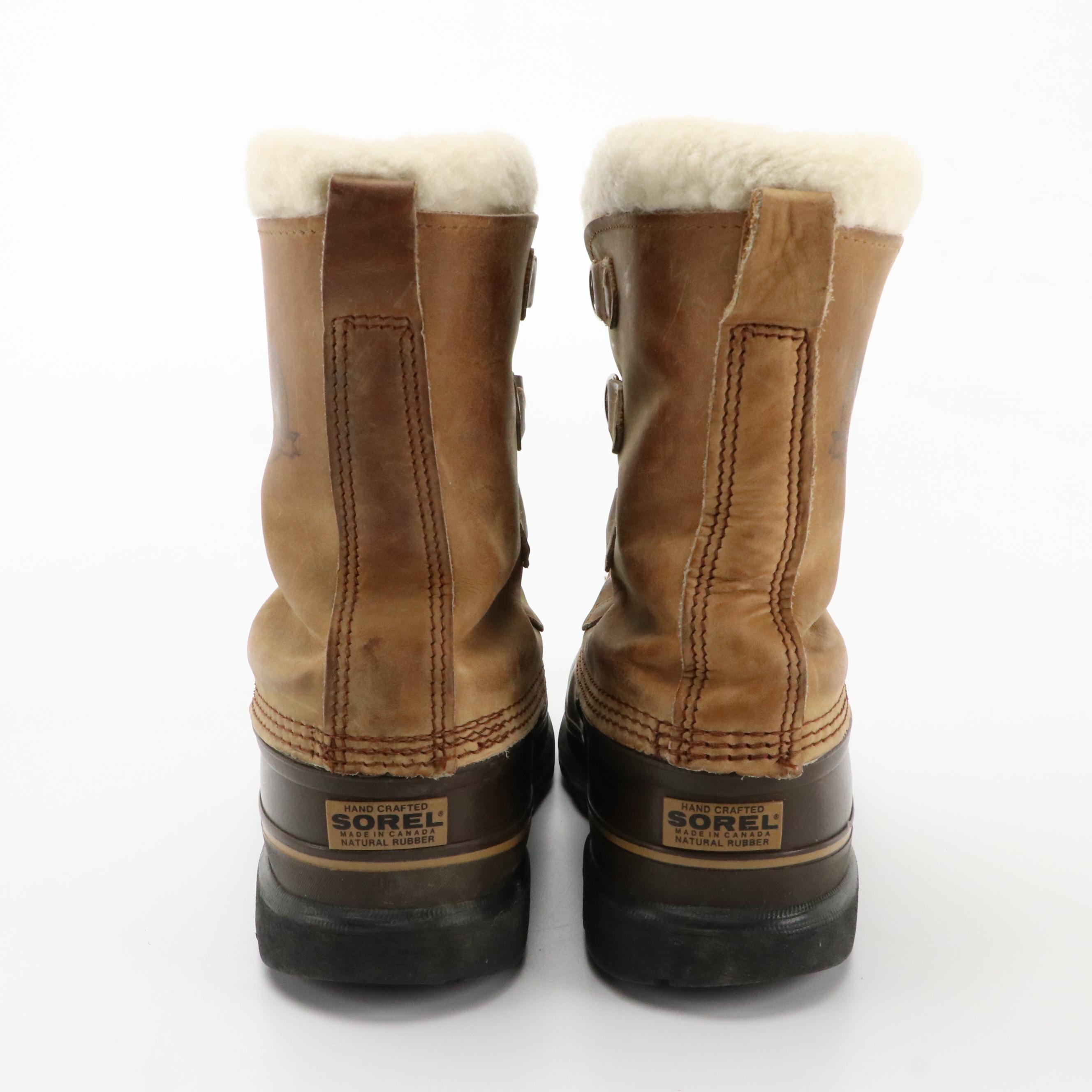 Men's RedHead Camo Hunting Boots and Sorel Eddie Bauer Duck Boots