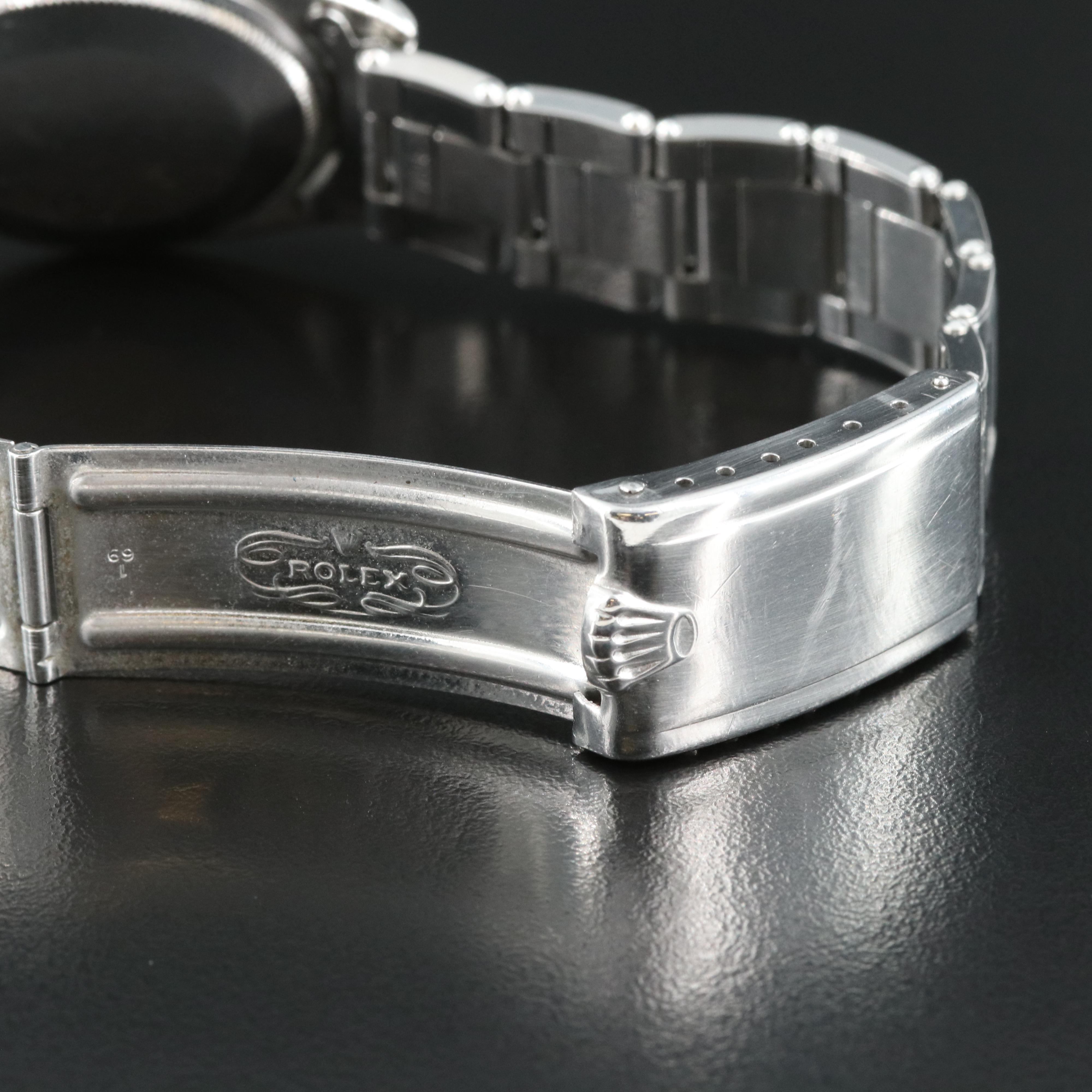 1967 Rolex Oyster Perpetual Date Stainless Steel Watch