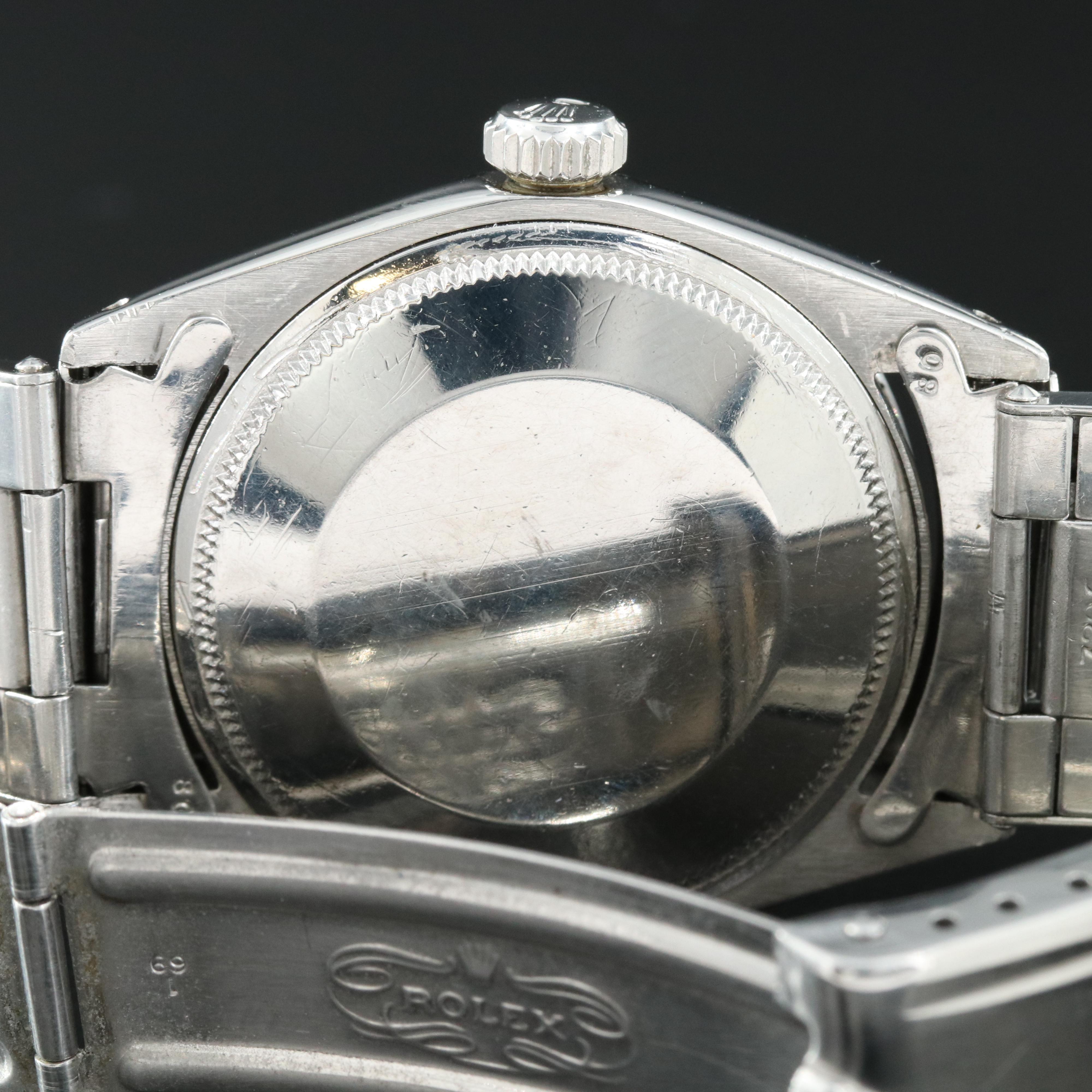 1967 Rolex Oyster Perpetual Date Stainless Steel Watch