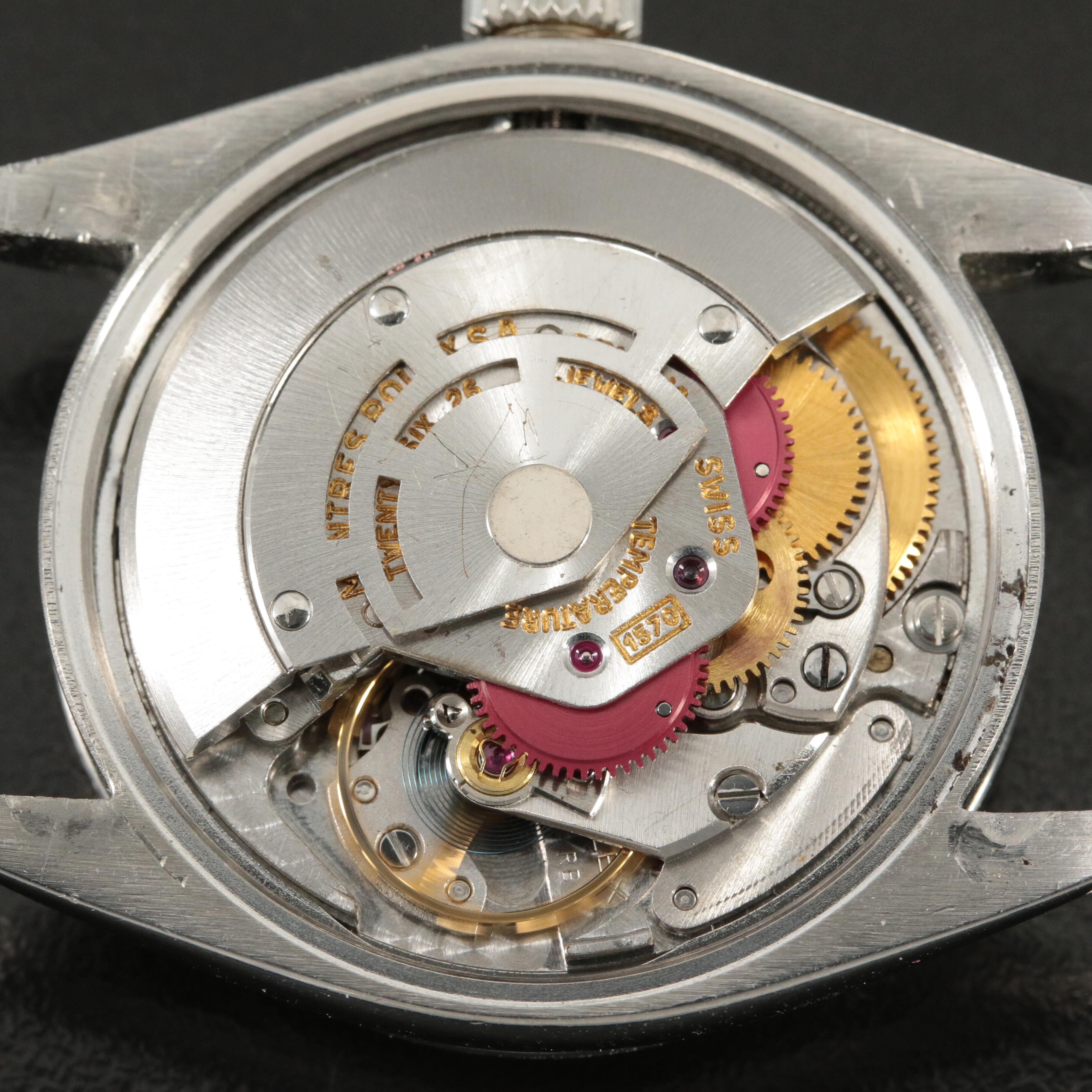 1967 Rolex Oyster Perpetual Date Stainless Steel Watch