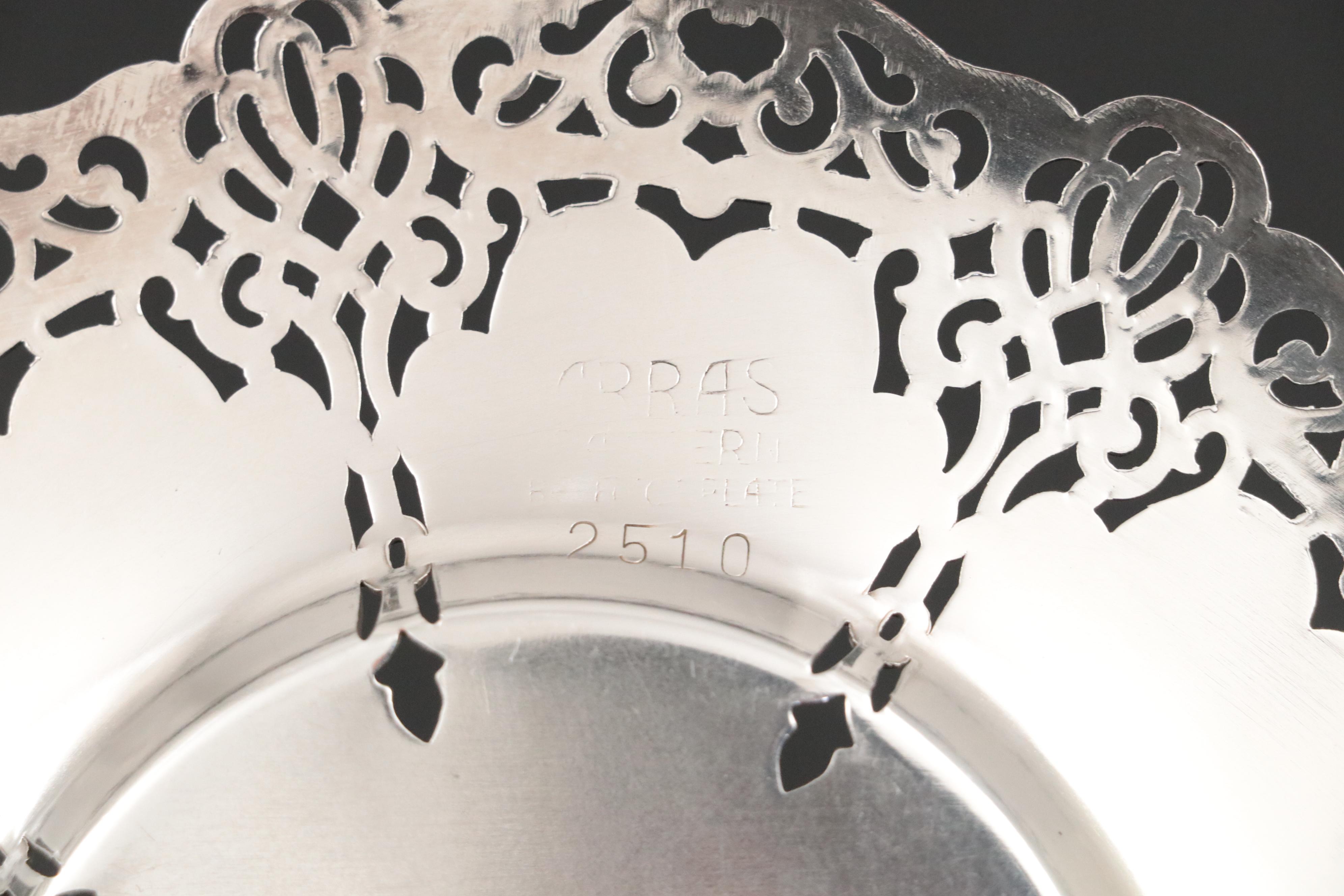 Towle Sterling Silver Candlesticks with Silver Plate Table Accessories