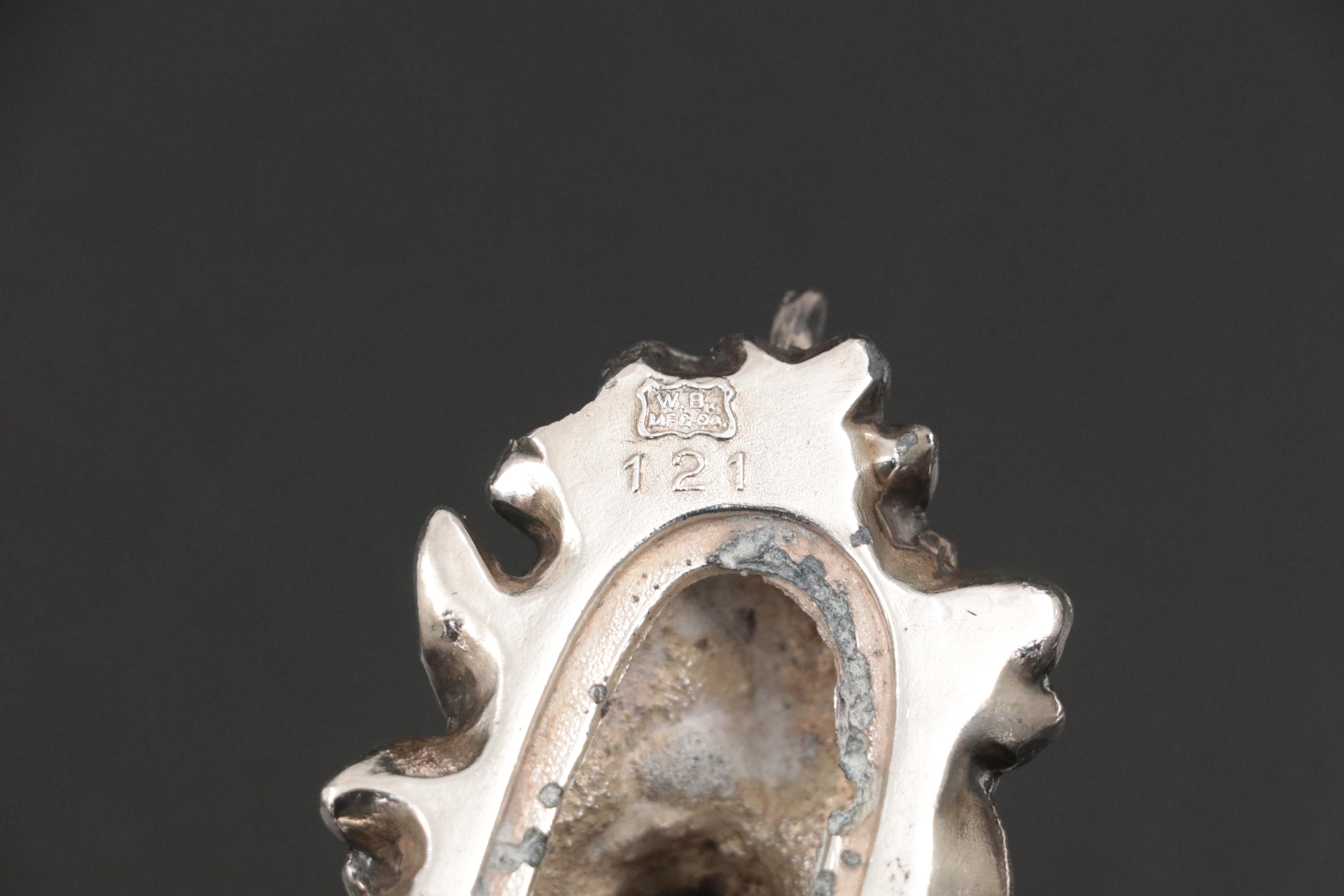 Towle Sterling Silver Candlesticks with Silver Plate Table Accessories