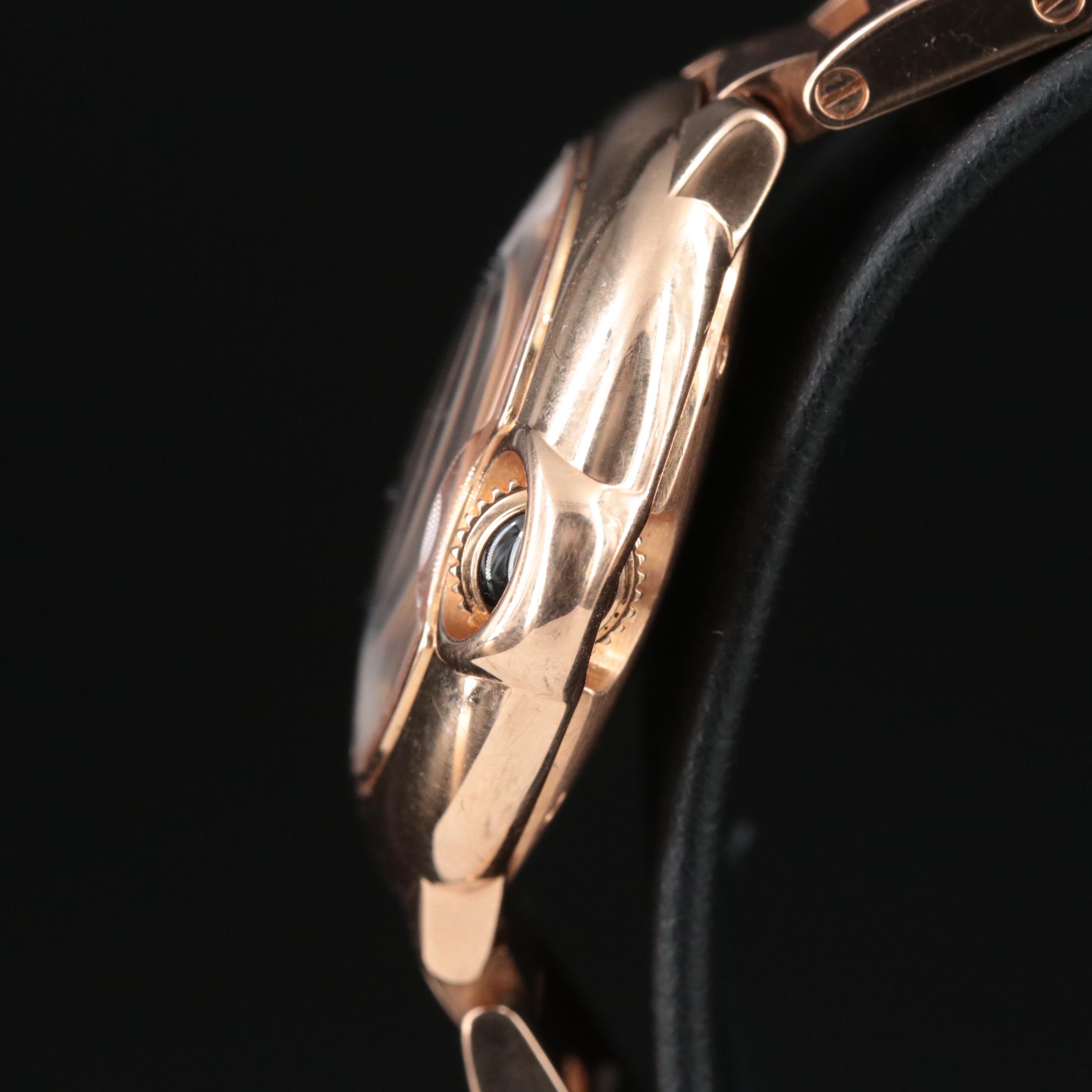 18K Rose Gold Cartier Ballon Bleu Watch