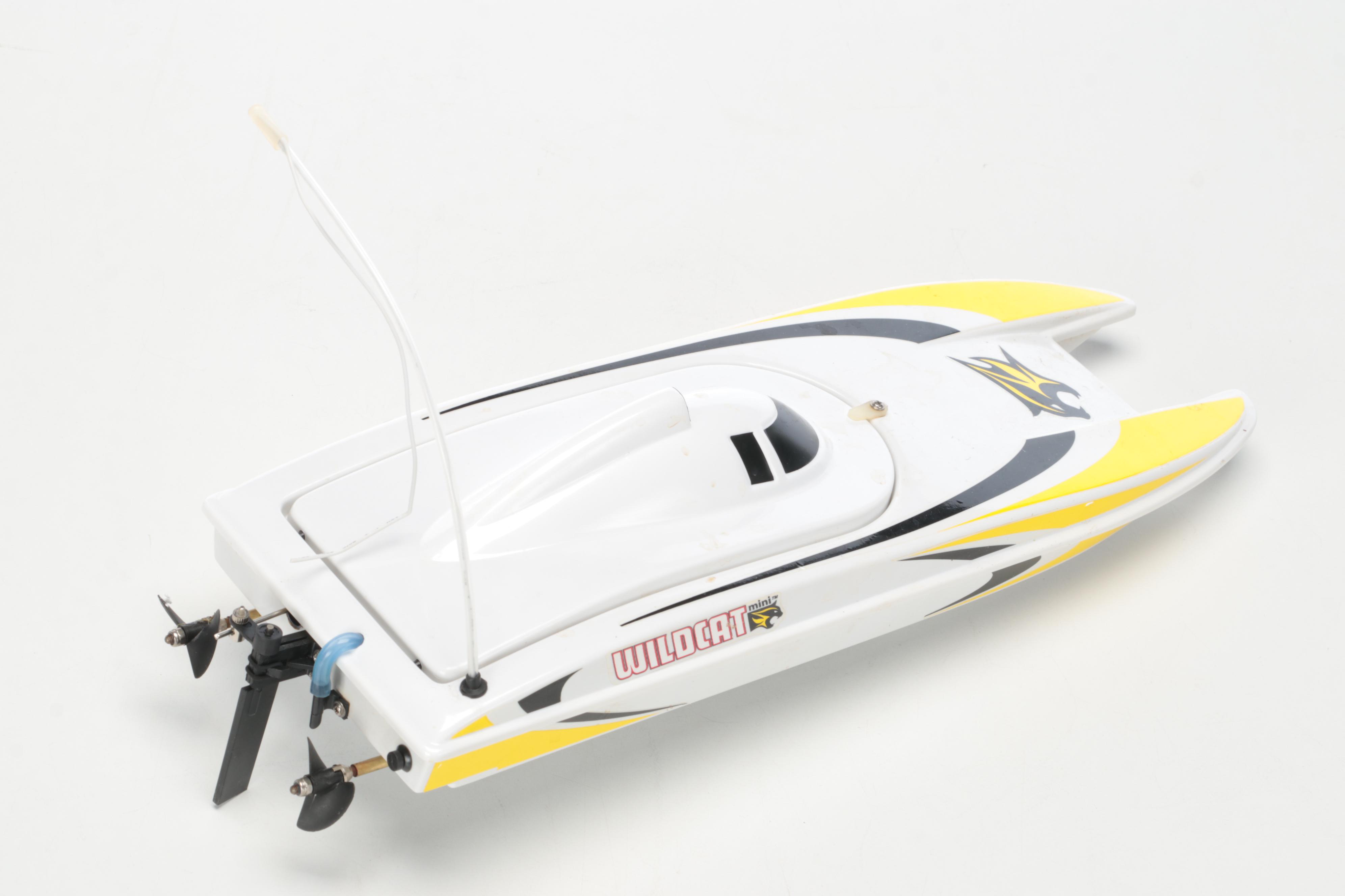 AquaCraft "Mini Wildcat" and Pro Boat "Mini-C" Remote Control Model Boats