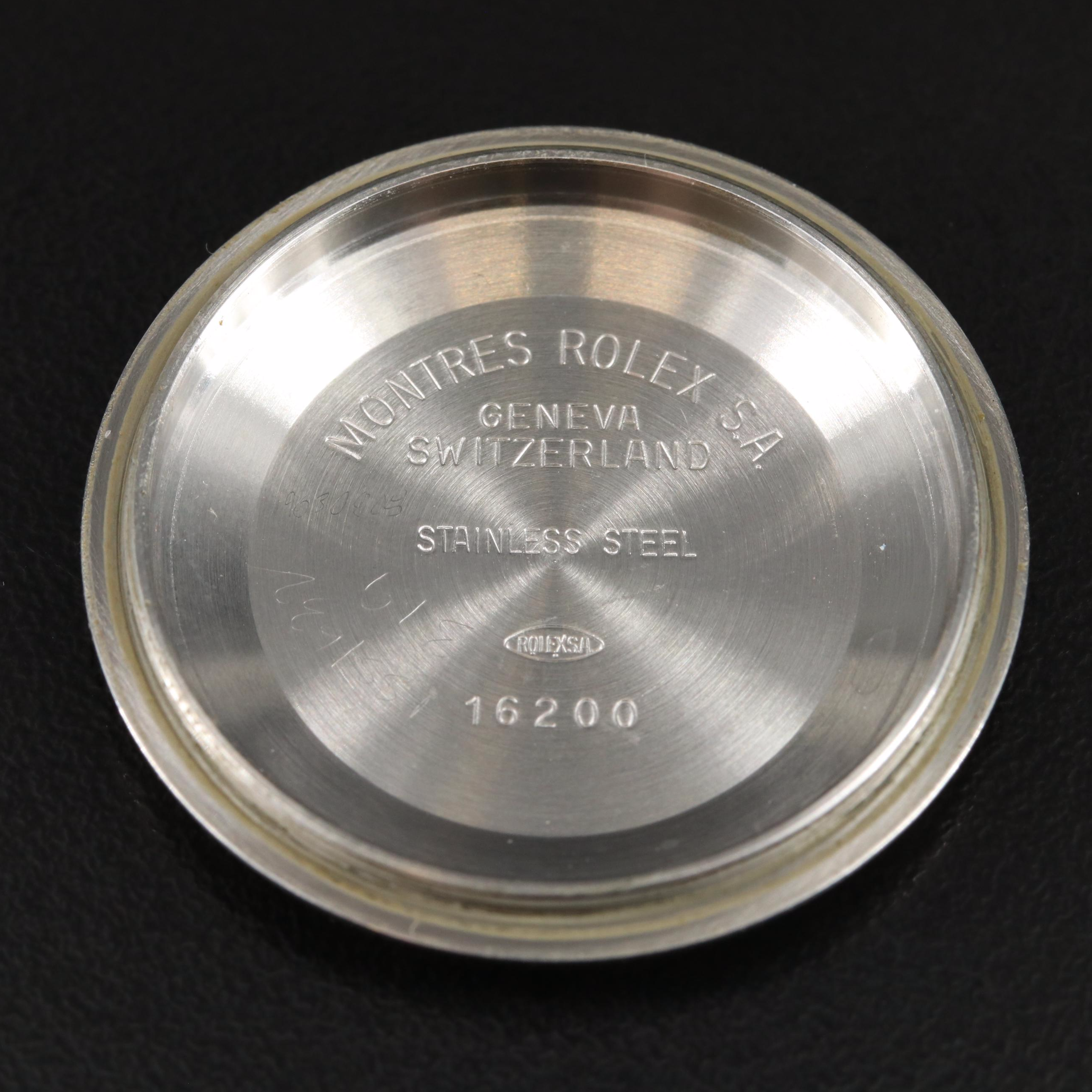 1988 Rolex Tapestry Dial Datejust Watch