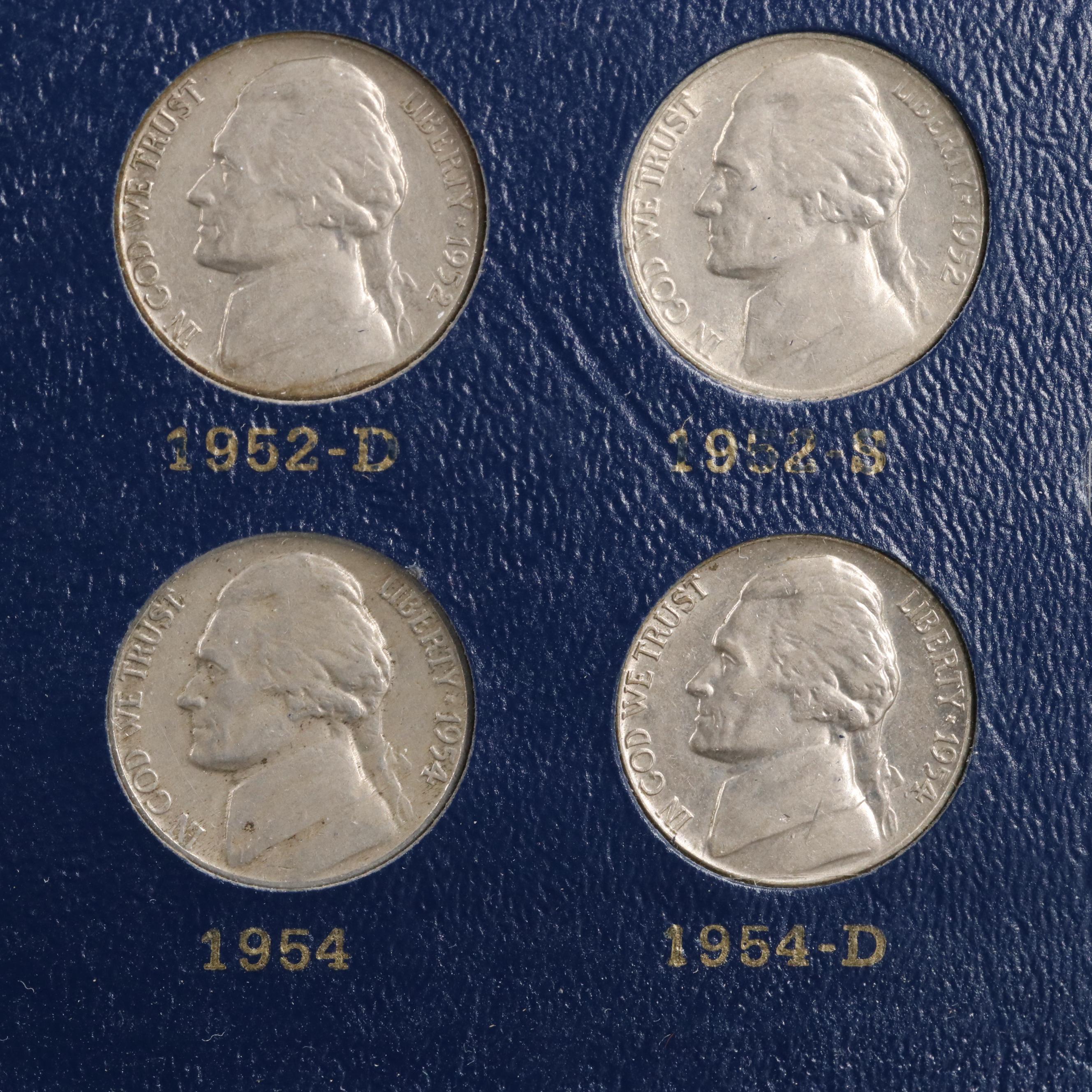 Jefferson Nickel Set 1938-1984 Complete