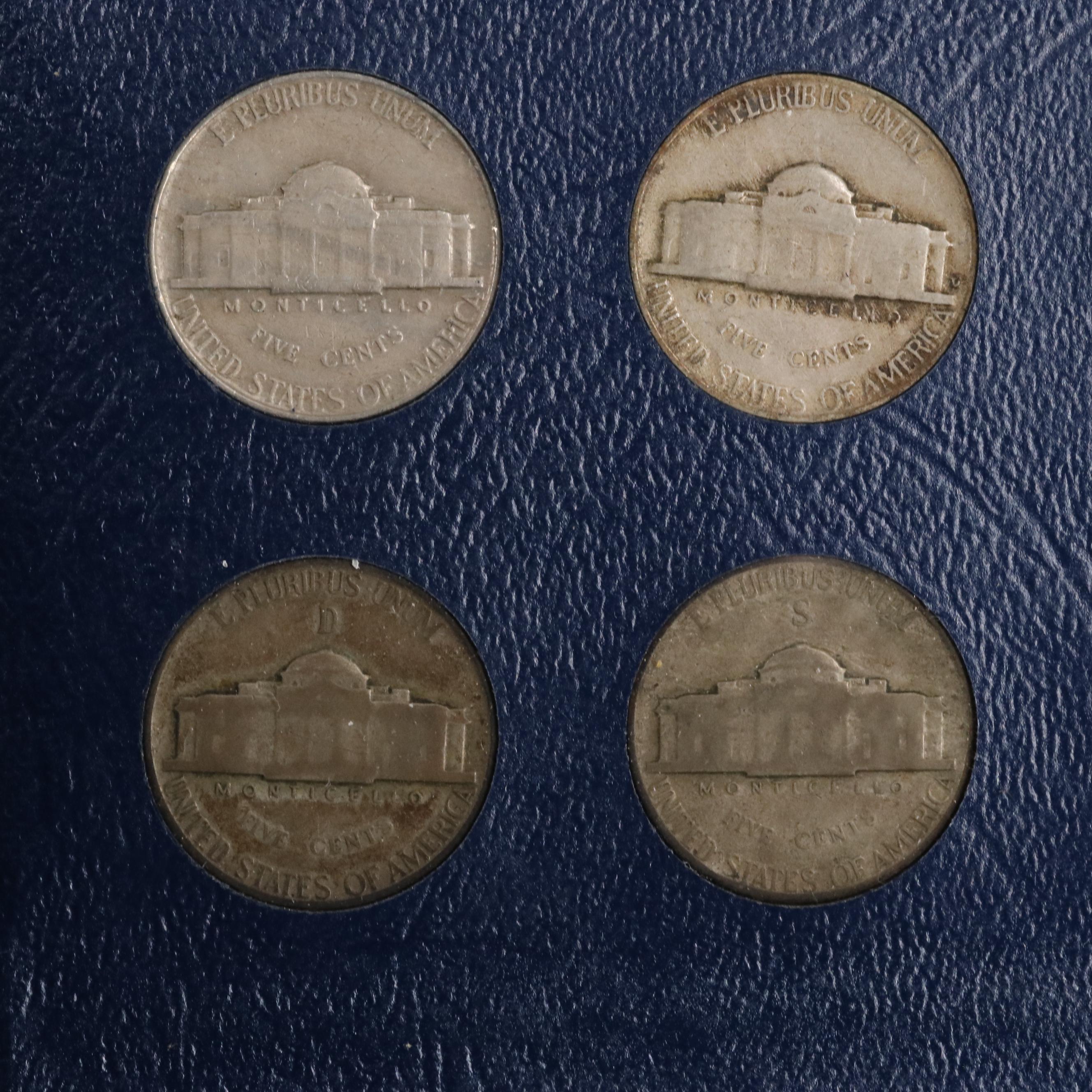 Jefferson Nickel Set 1938-1984 Complete