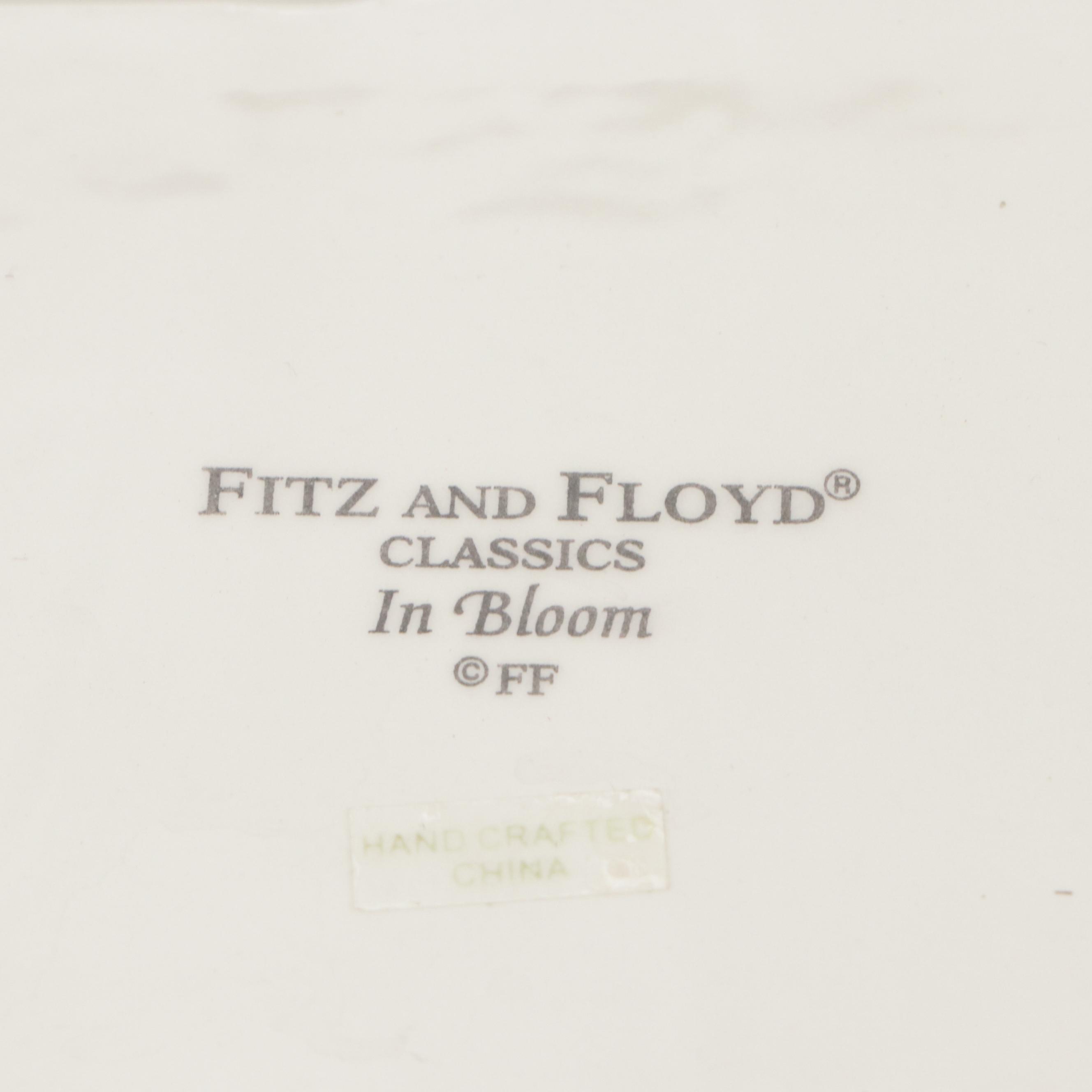 Fitz & Floyd "In Bloom" Serving Tray, Ganze "Bella Casa" Olive Dish, and More