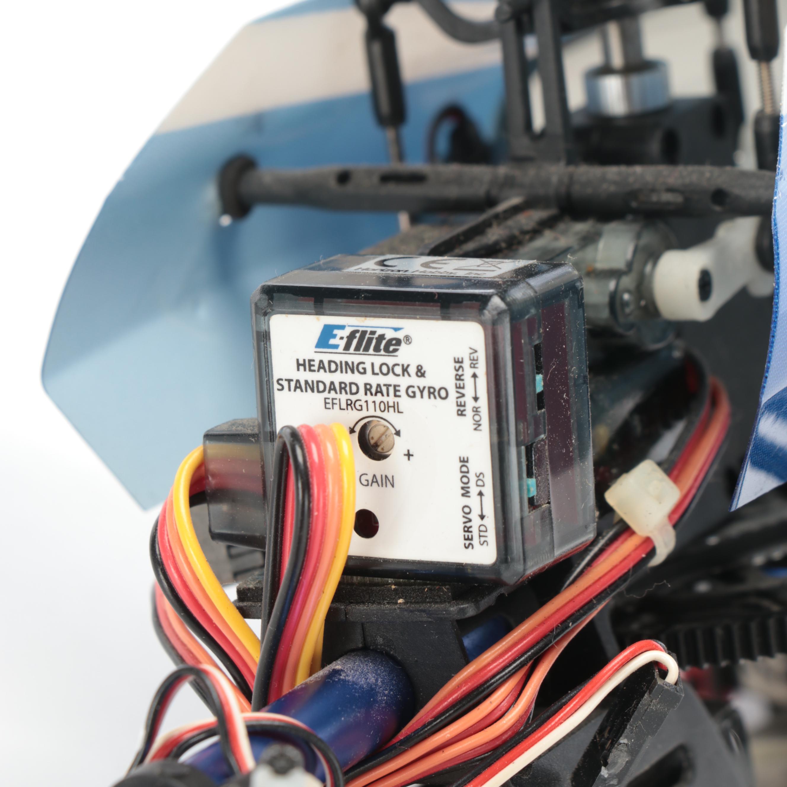 E-Flite "Blade SR" and "Blade CX3" Remote Control Helicopters