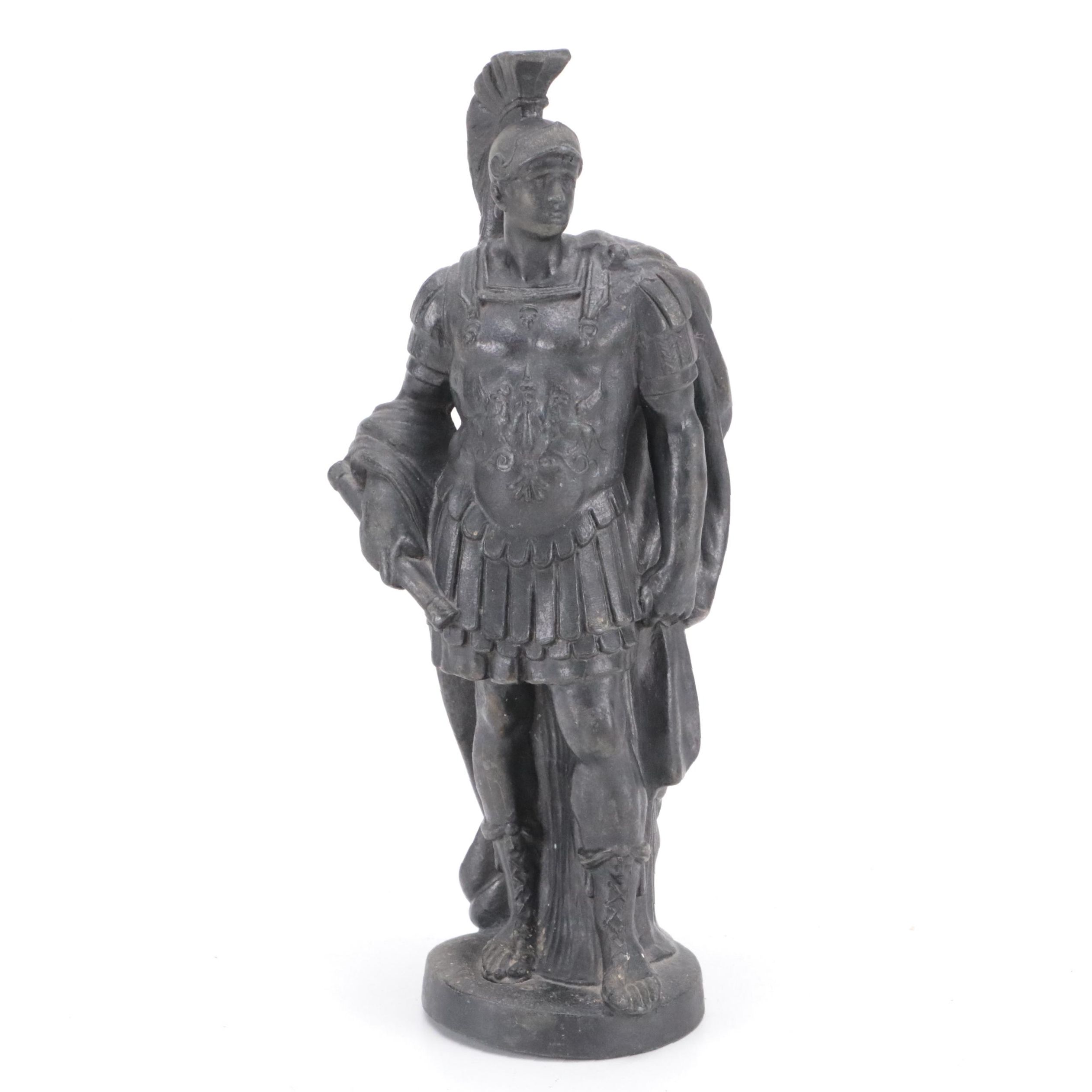 Cast Metal Roman Centurion Figure