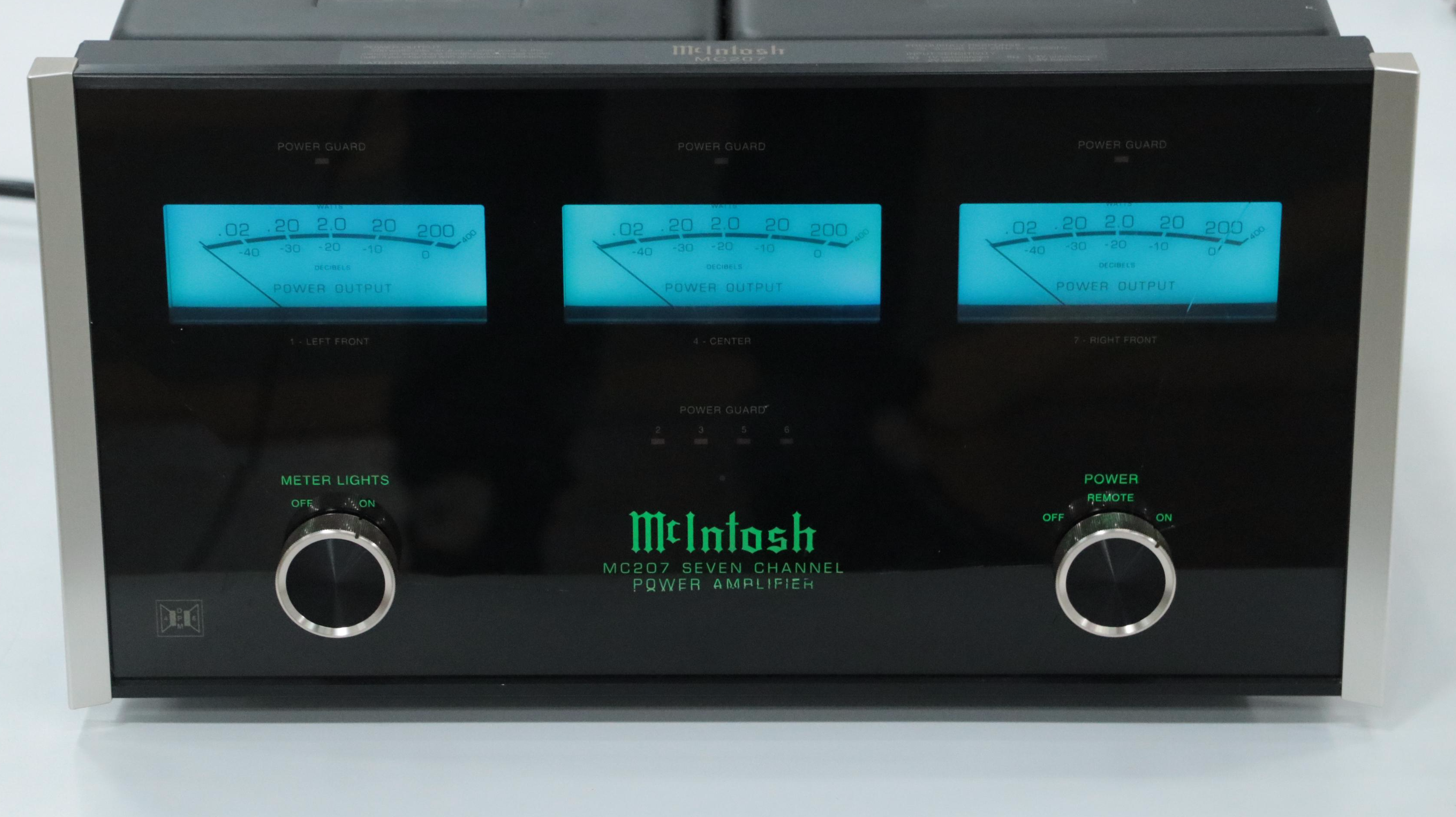McIntosh MC207 Seven Channel Power Amplifier