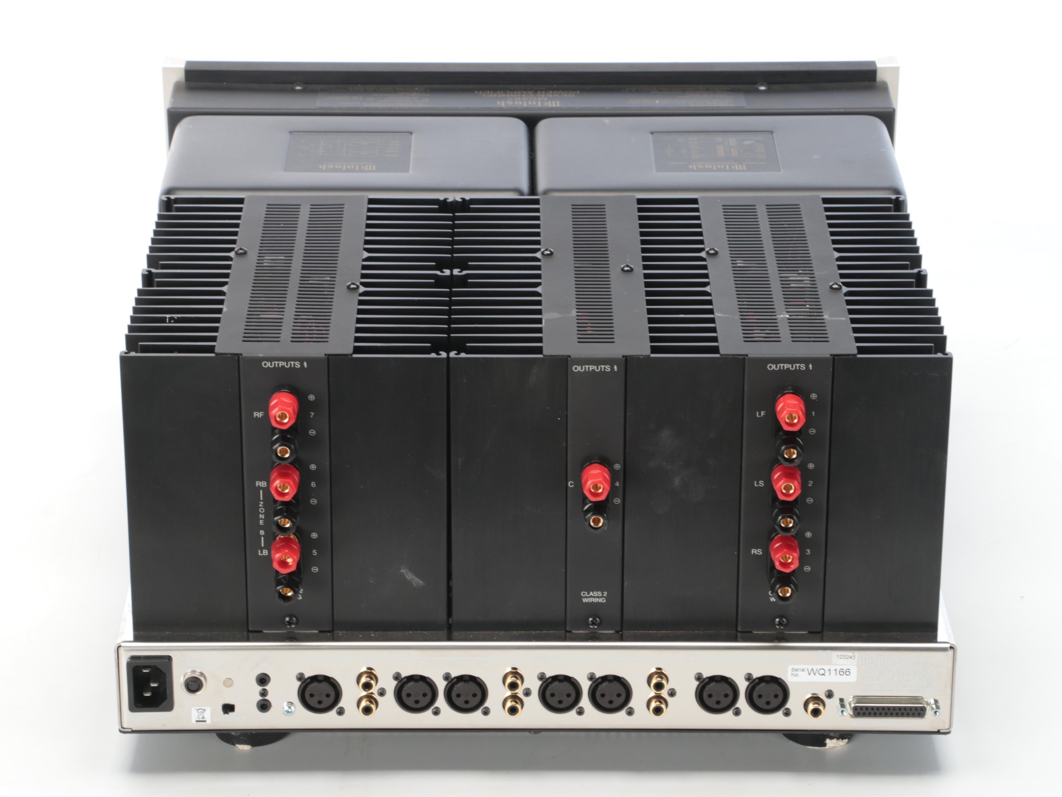 McIntosh MC207 Seven Channel Power Amplifier