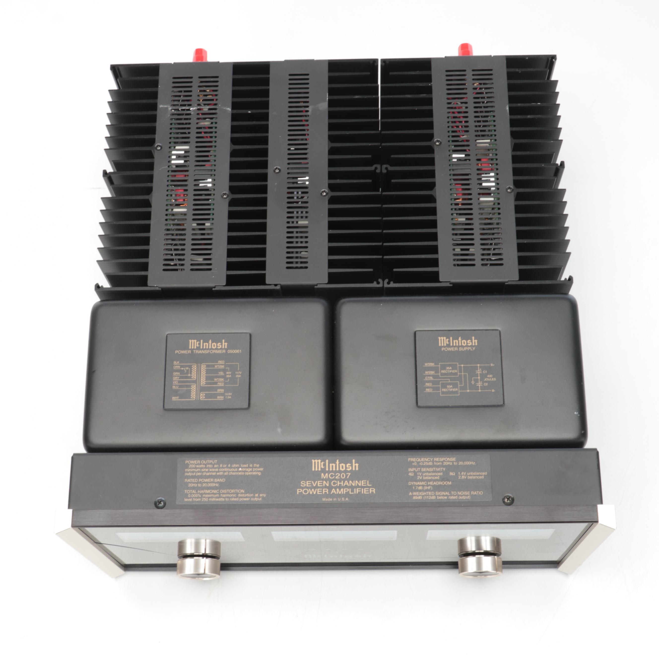 McIntosh MC207 Seven Channel Power Amplifier