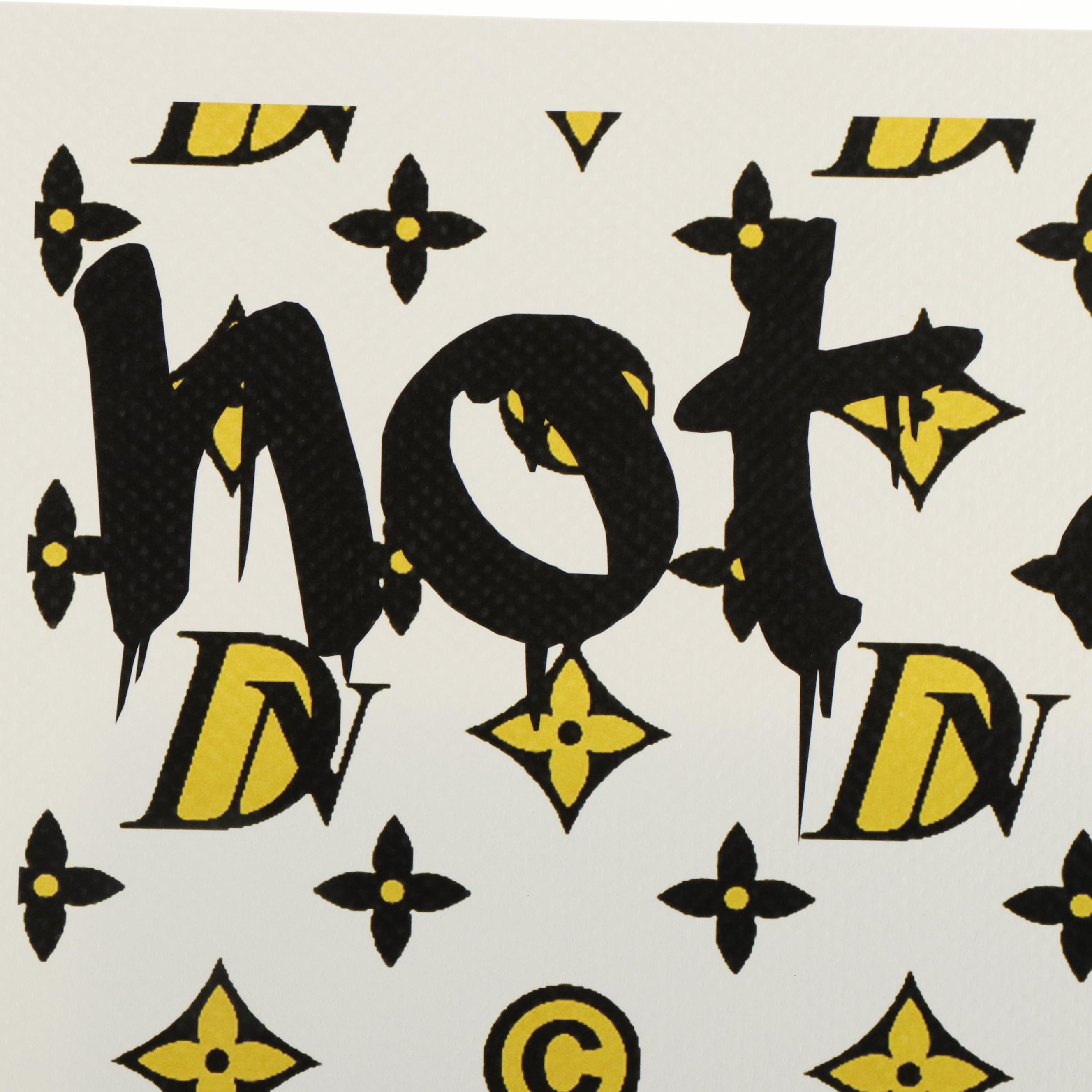 Death NYC Pop Art Graphic Print of Mickey Mouse x Louis Vuitton