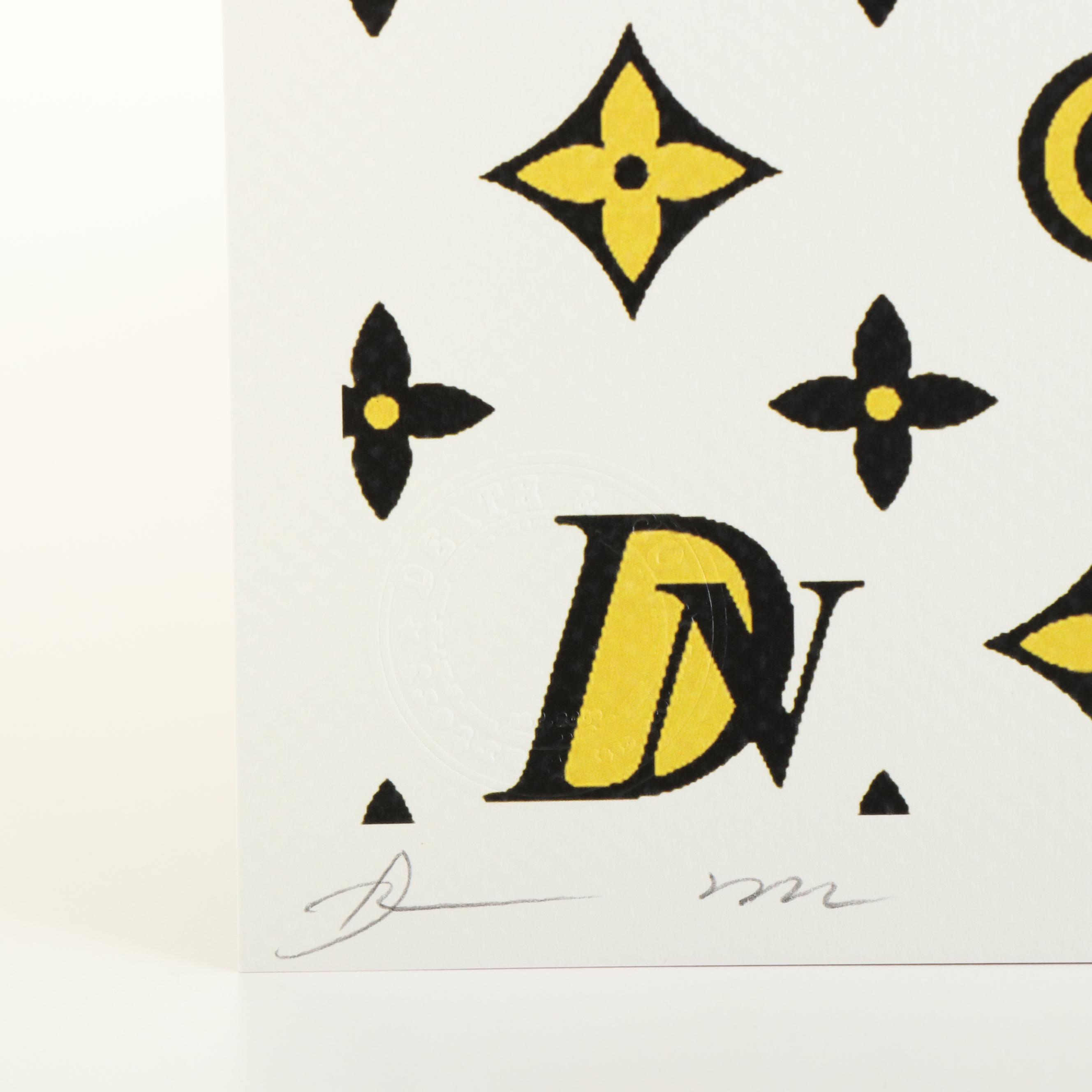 Death NYC Pop Art Graphic Print of Mickey Mouse x Louis Vuitton