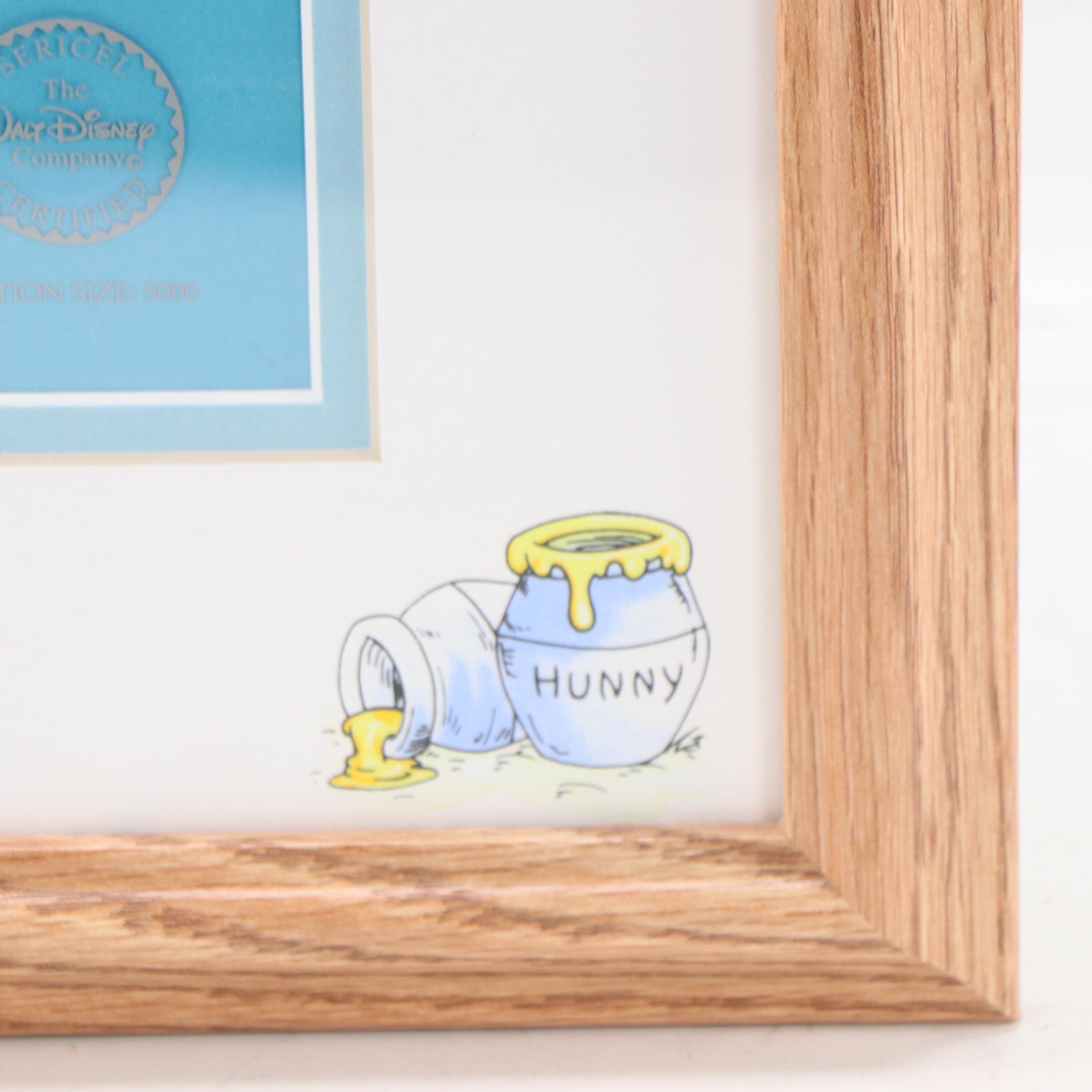 Disney Winnie the Pooh Sericel "Silly Old Bear," 1997