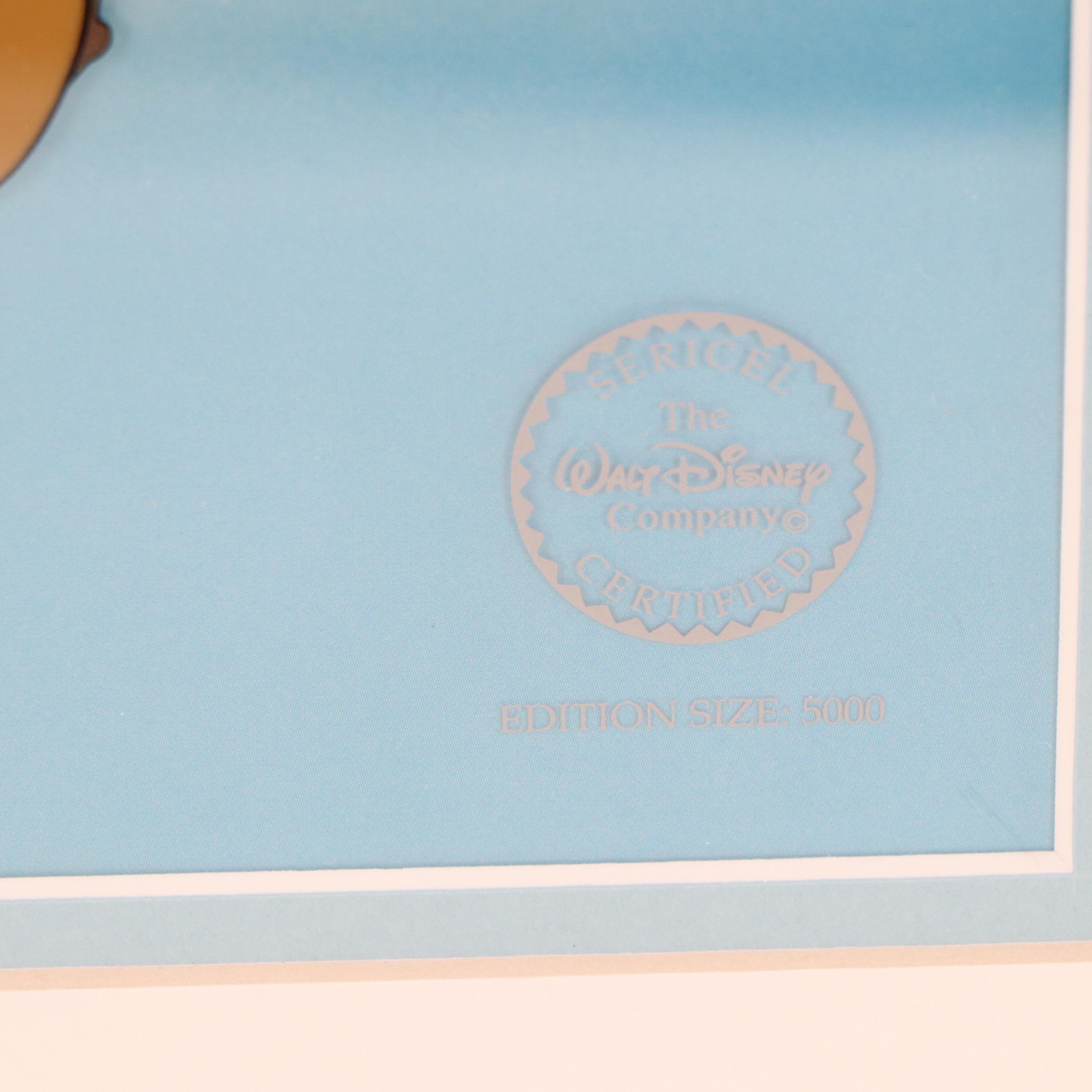 Disney Winnie the Pooh Sericel "Silly Old Bear," 1997