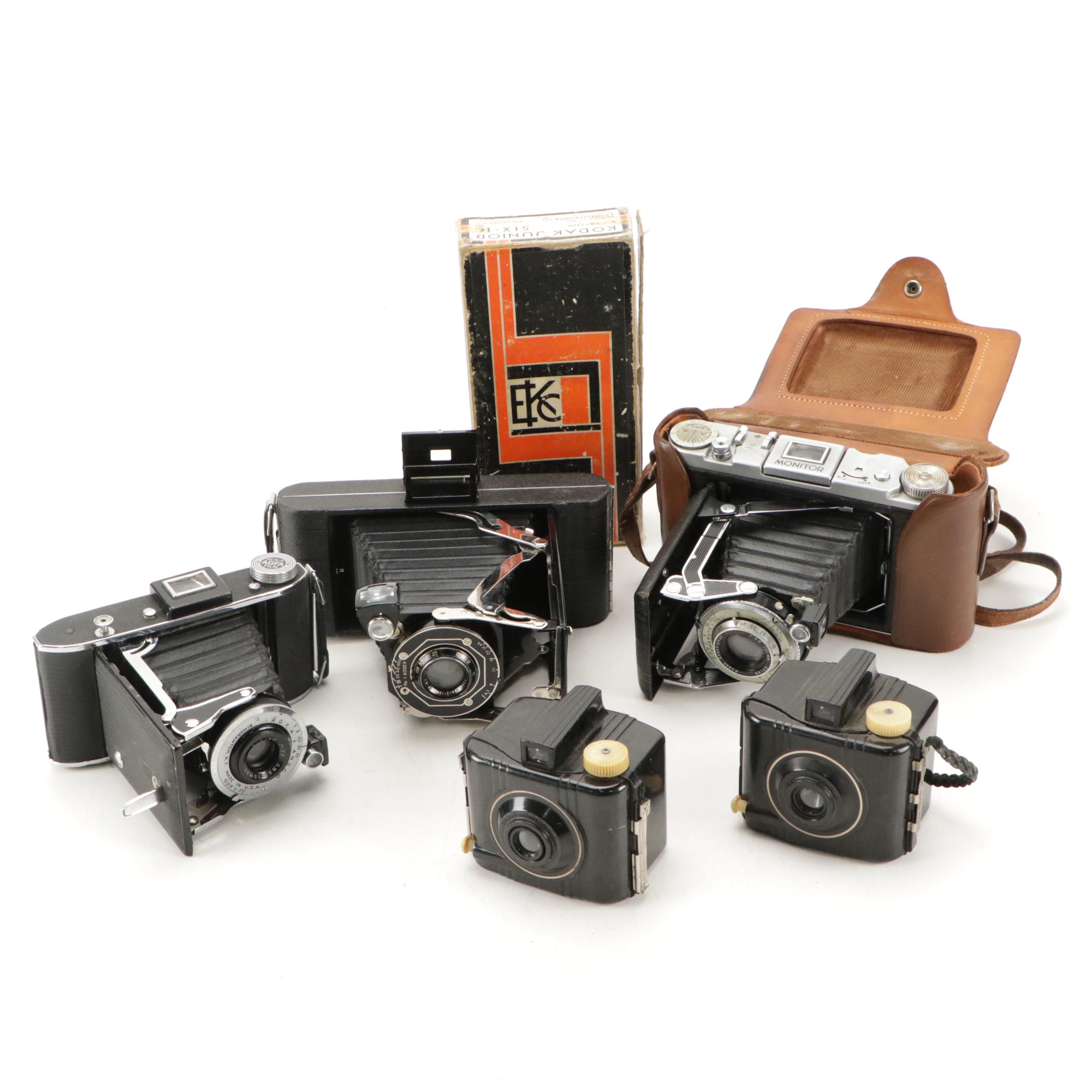 Kodak and Agfa Medium Format and Brownie Cameras