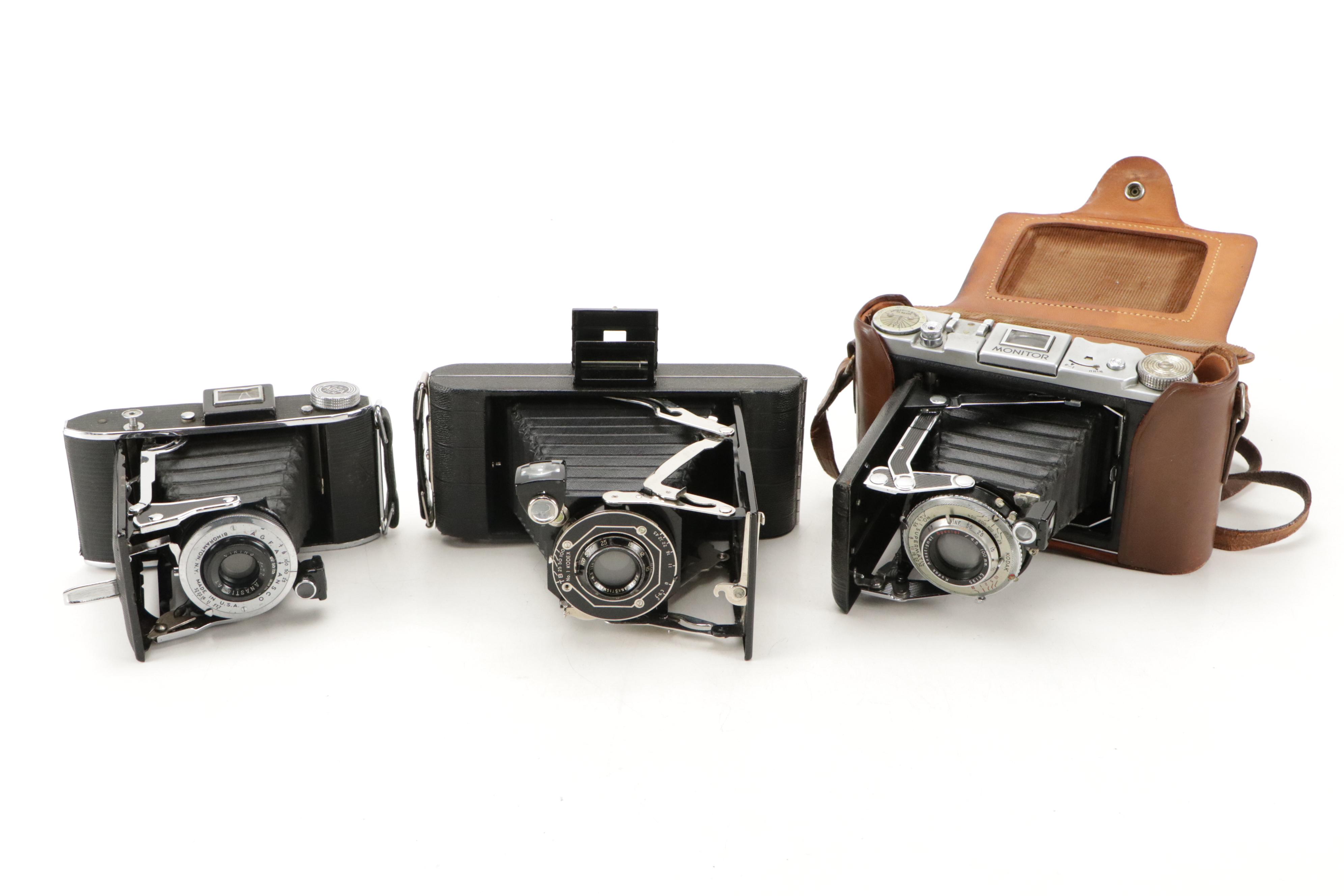 Kodak and Agfa Medium Format and Brownie Cameras