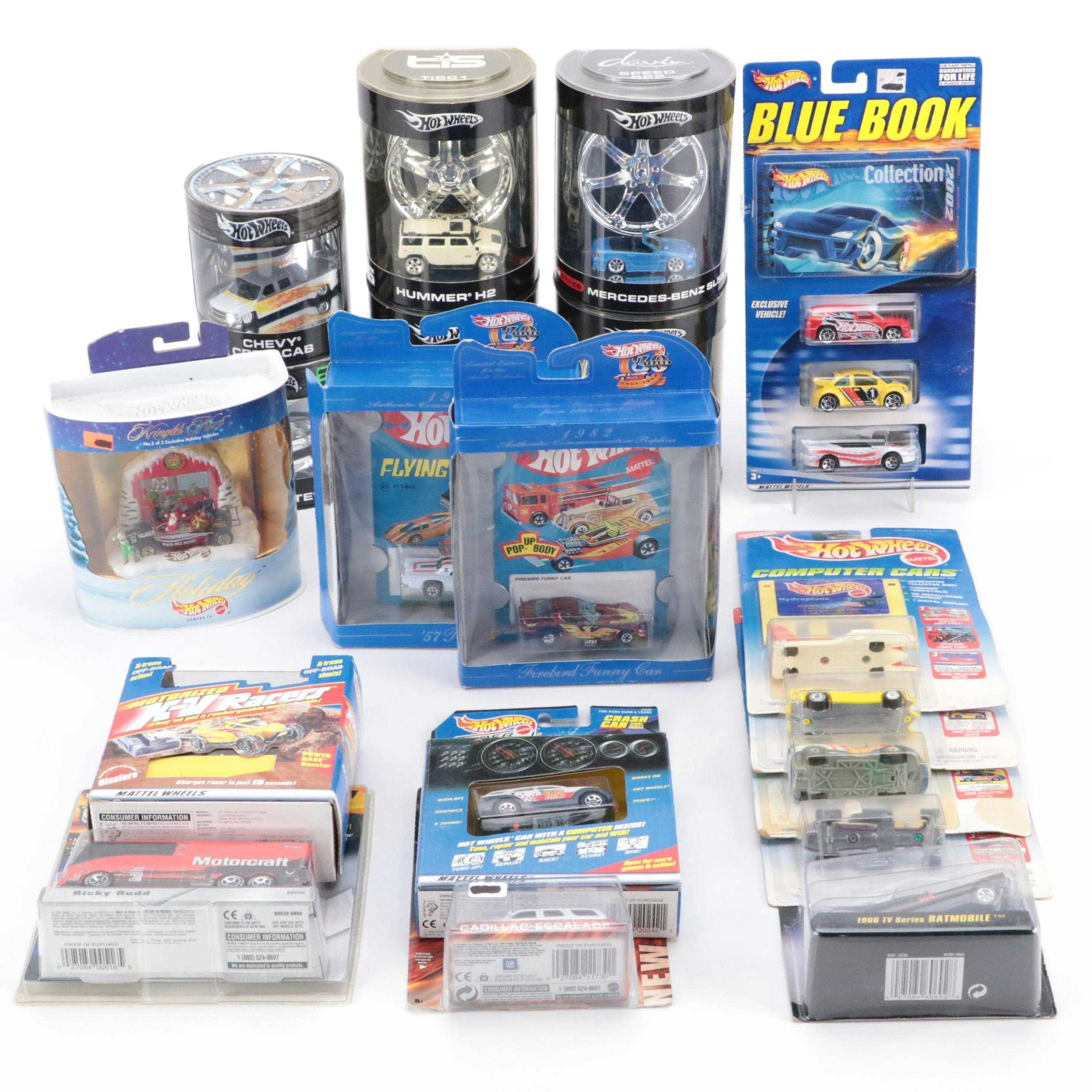Hot Wheels Hummer H2, Mercedes-Benz SL55 and More Diecast Toy Cars