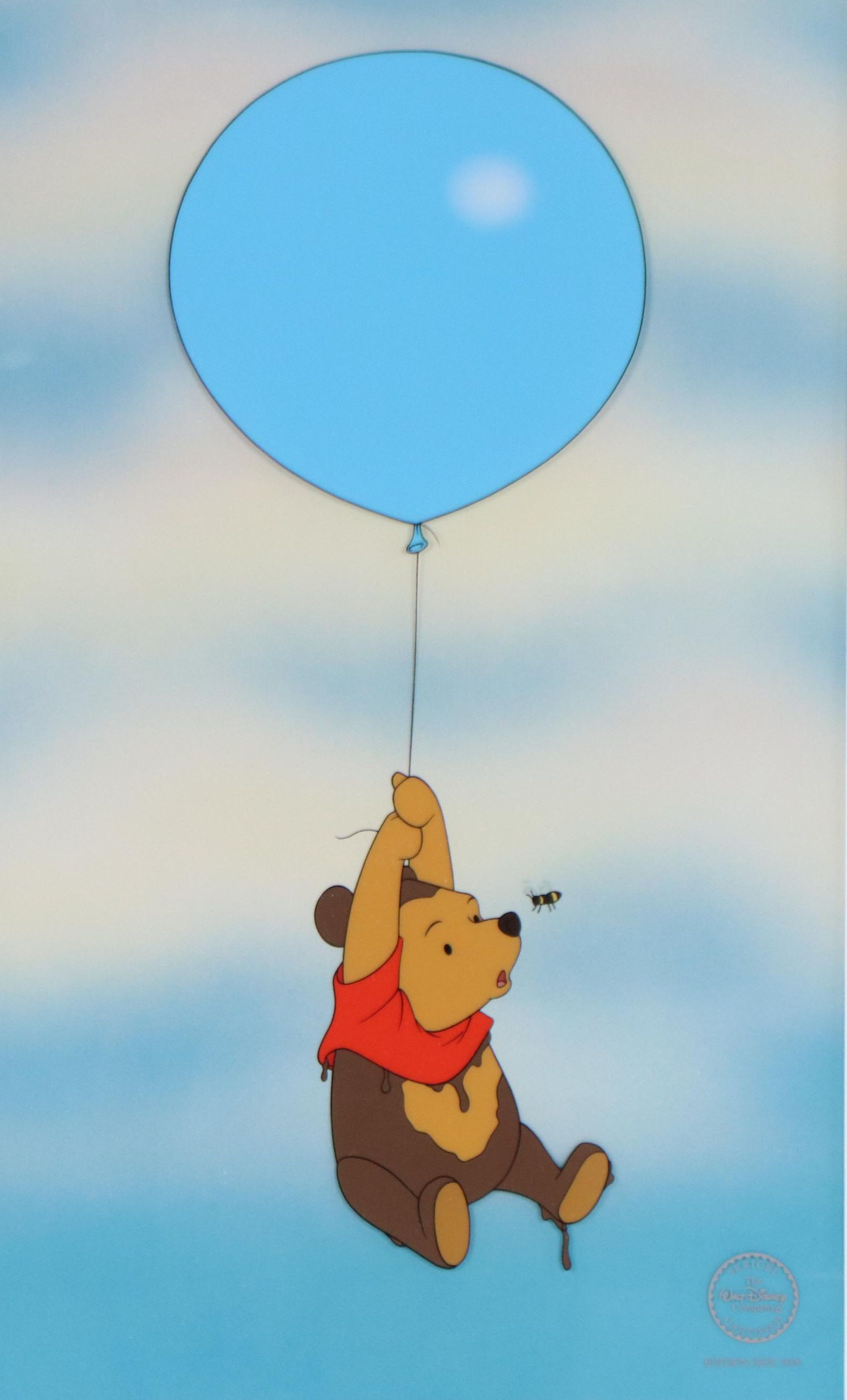 Disney Winnie the Pooh Sericel "Silly Old Bear," 1997