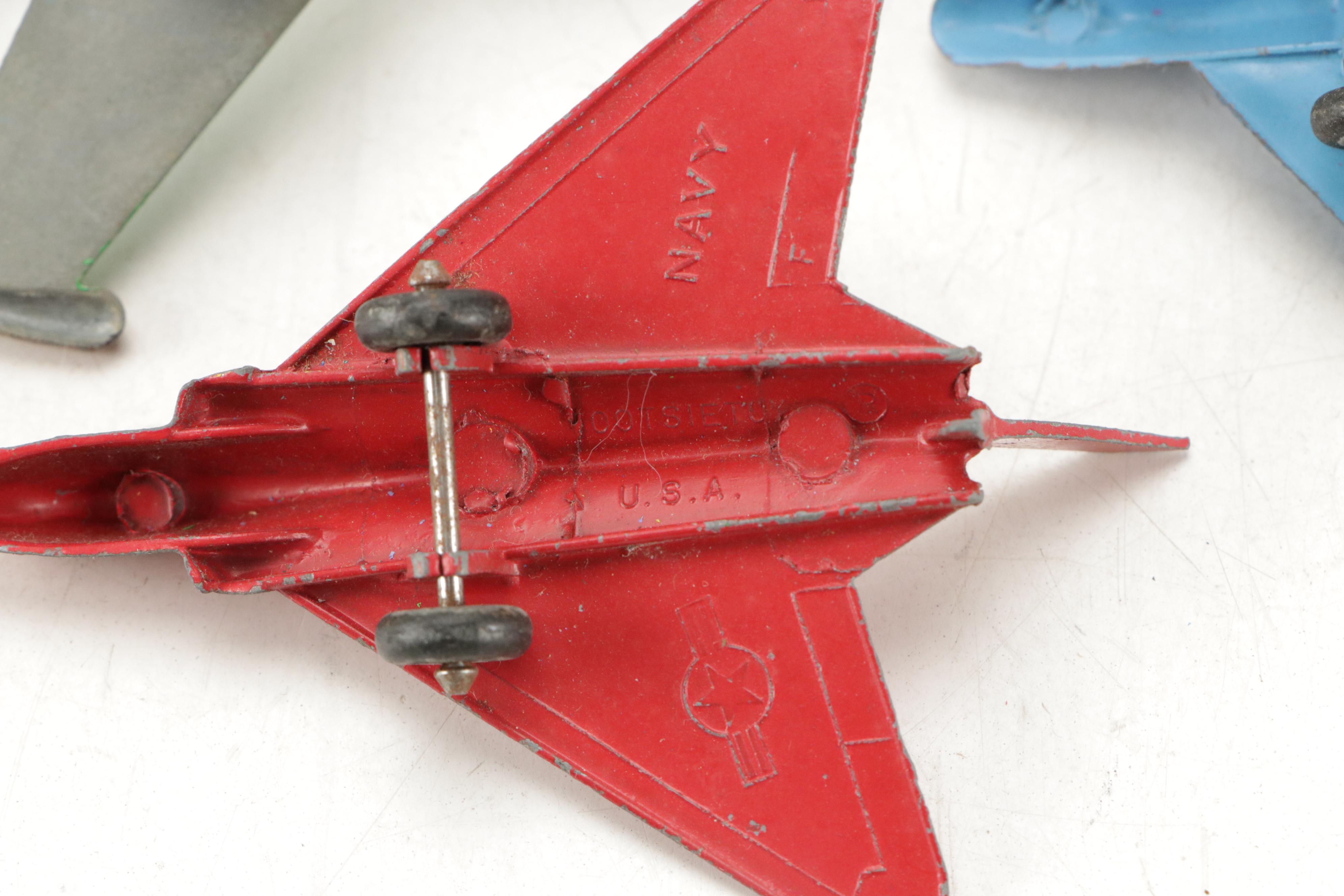 MidgeToy, TootsieToy, Hasbro and More Diecast Toy Airplanes