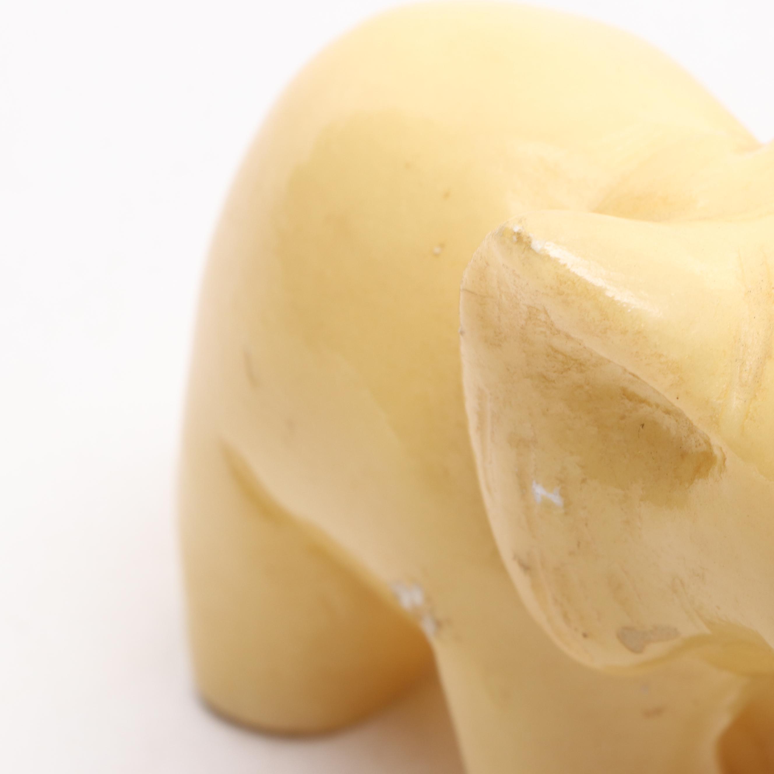 Alabaster, Acrylic, Ceramic, Metal and More Elephant Figurines