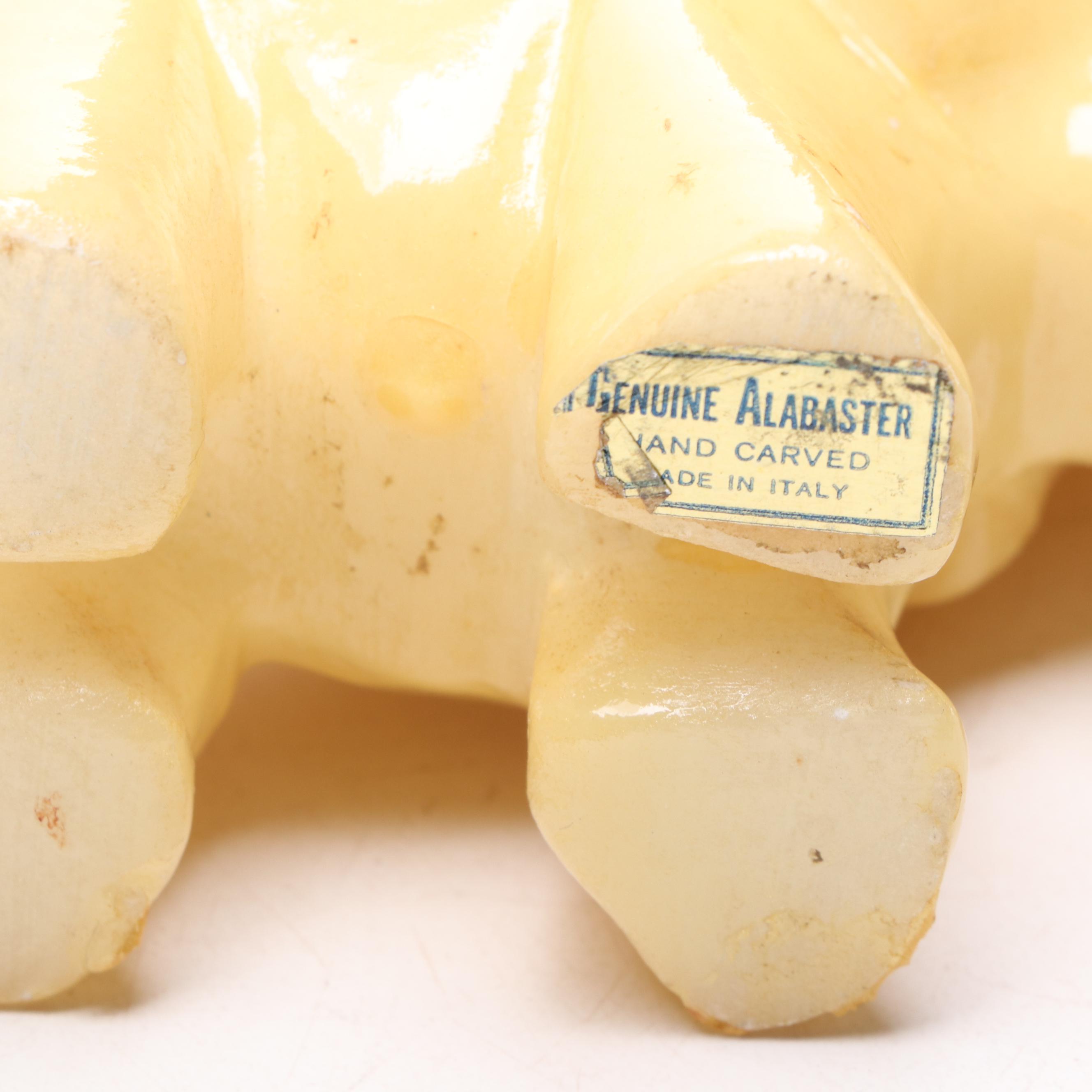 Alabaster, Acrylic, Ceramic, Metal and More Elephant Figurines