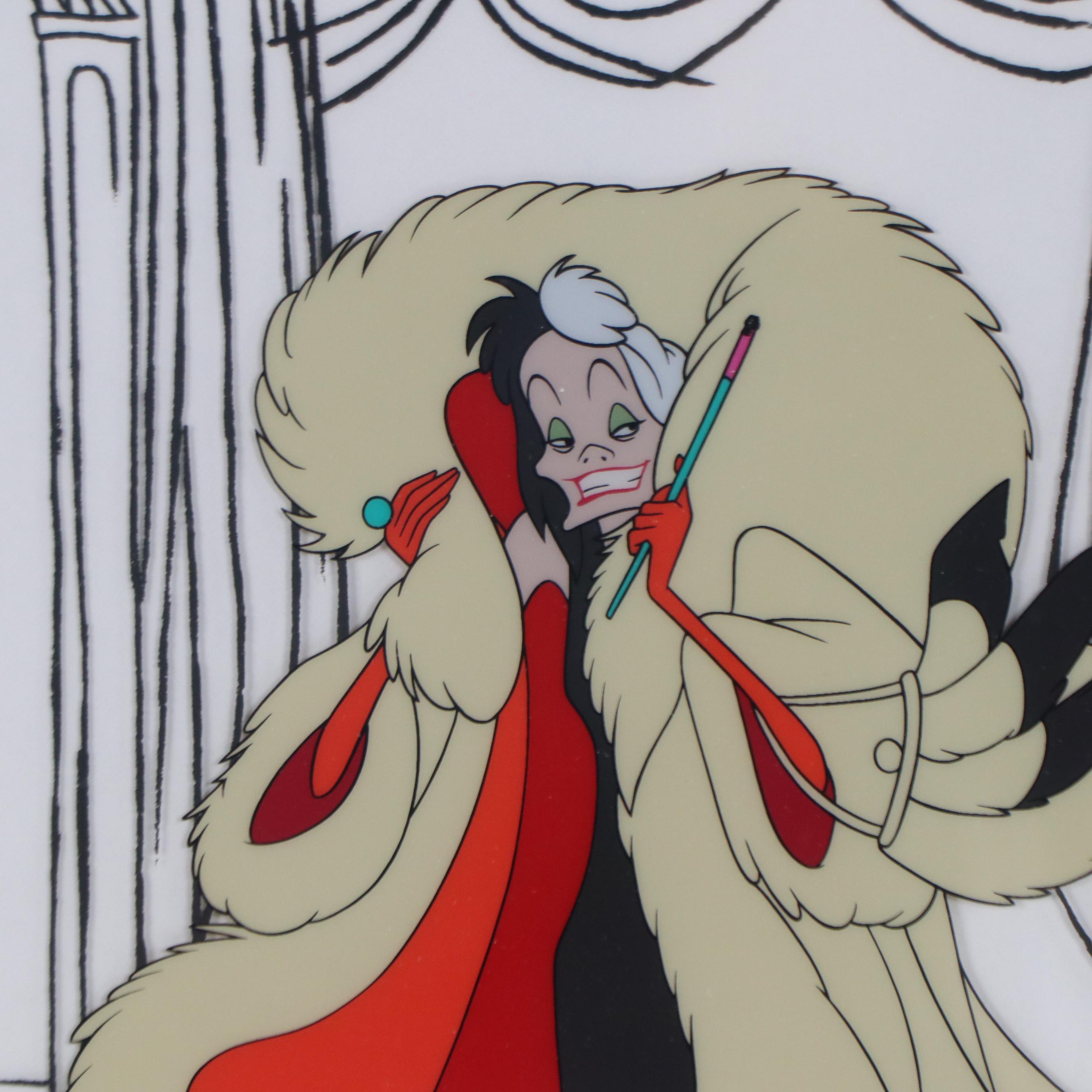 Disney 101 Dalmatians Sericel "Hello, Dahling!," 1997