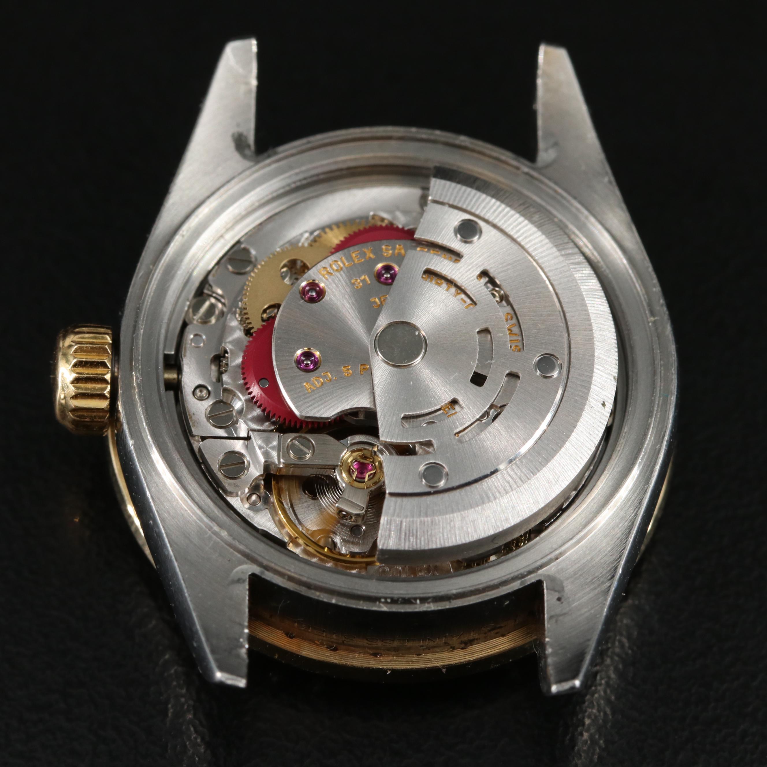 2002 Rolex Custom 1.15 CTW Diamond Dial and Bezel Datejust Watch