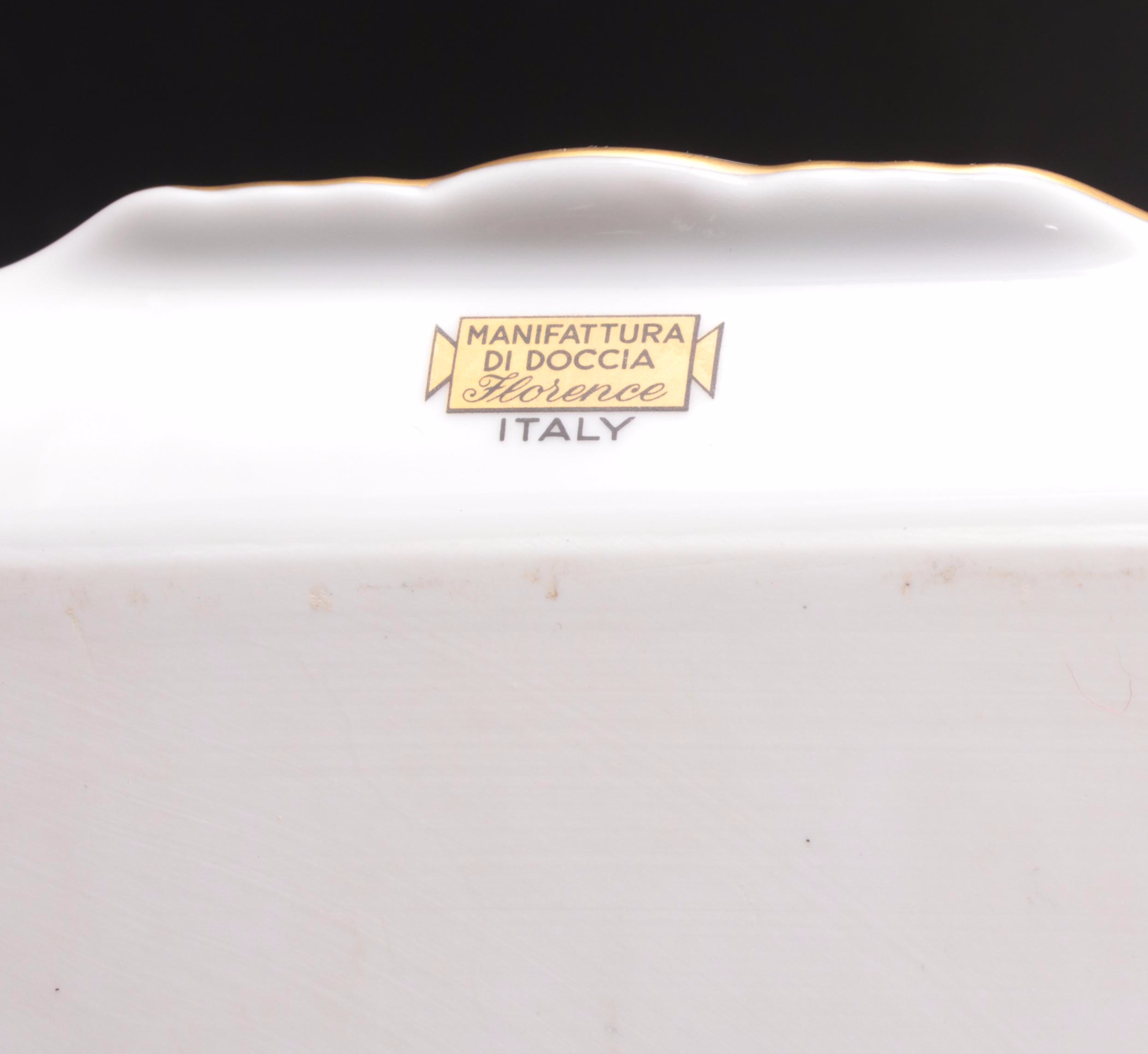 Richard Ginori "Italian Fruits" Porcelain Serving Tray