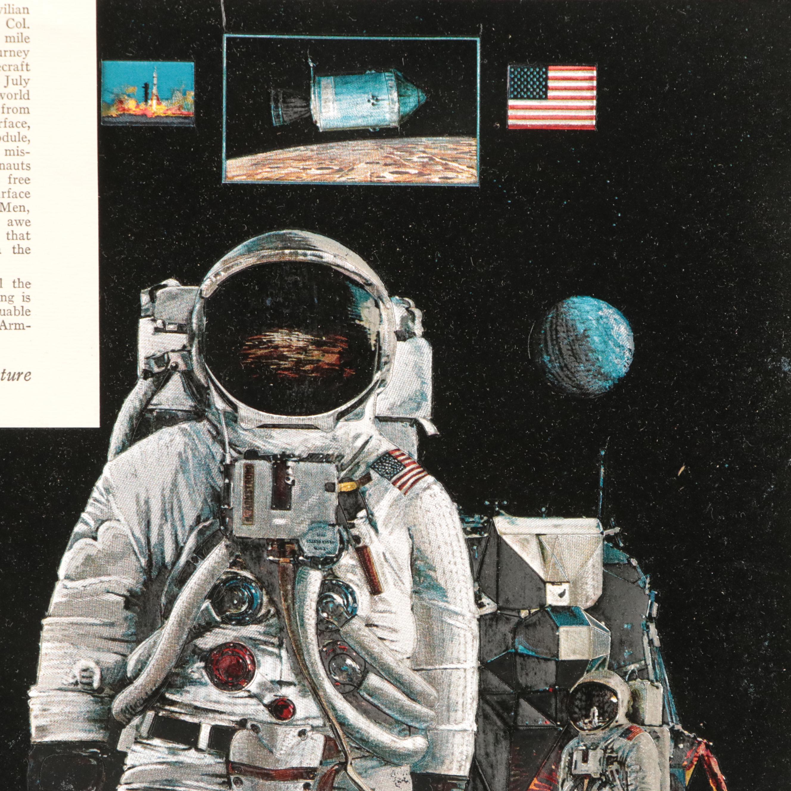 John Berkey "One Giant Leap" Etched Foil Print