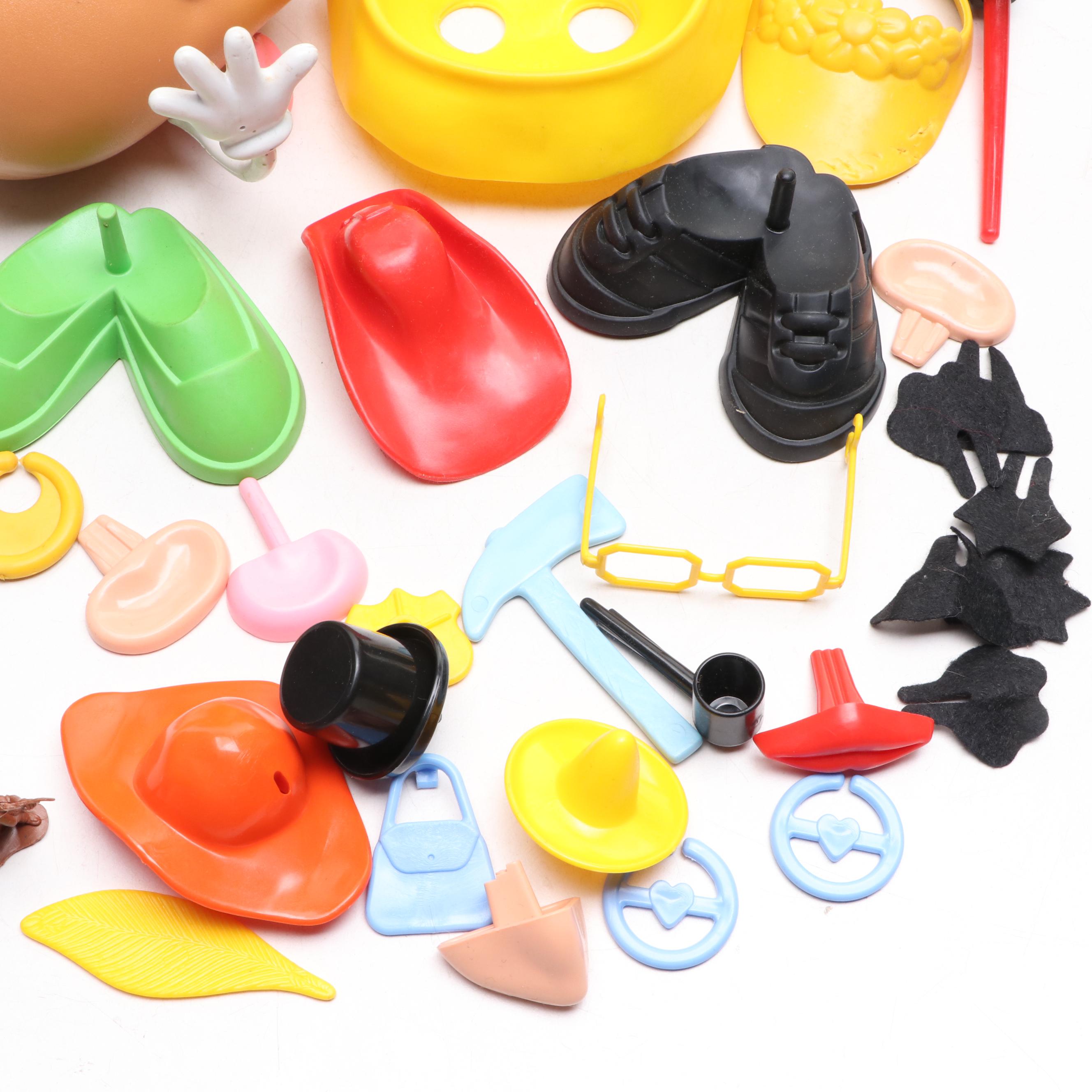 Hasbro and Playskool "Mr. Potato Head" Toys with Accessories