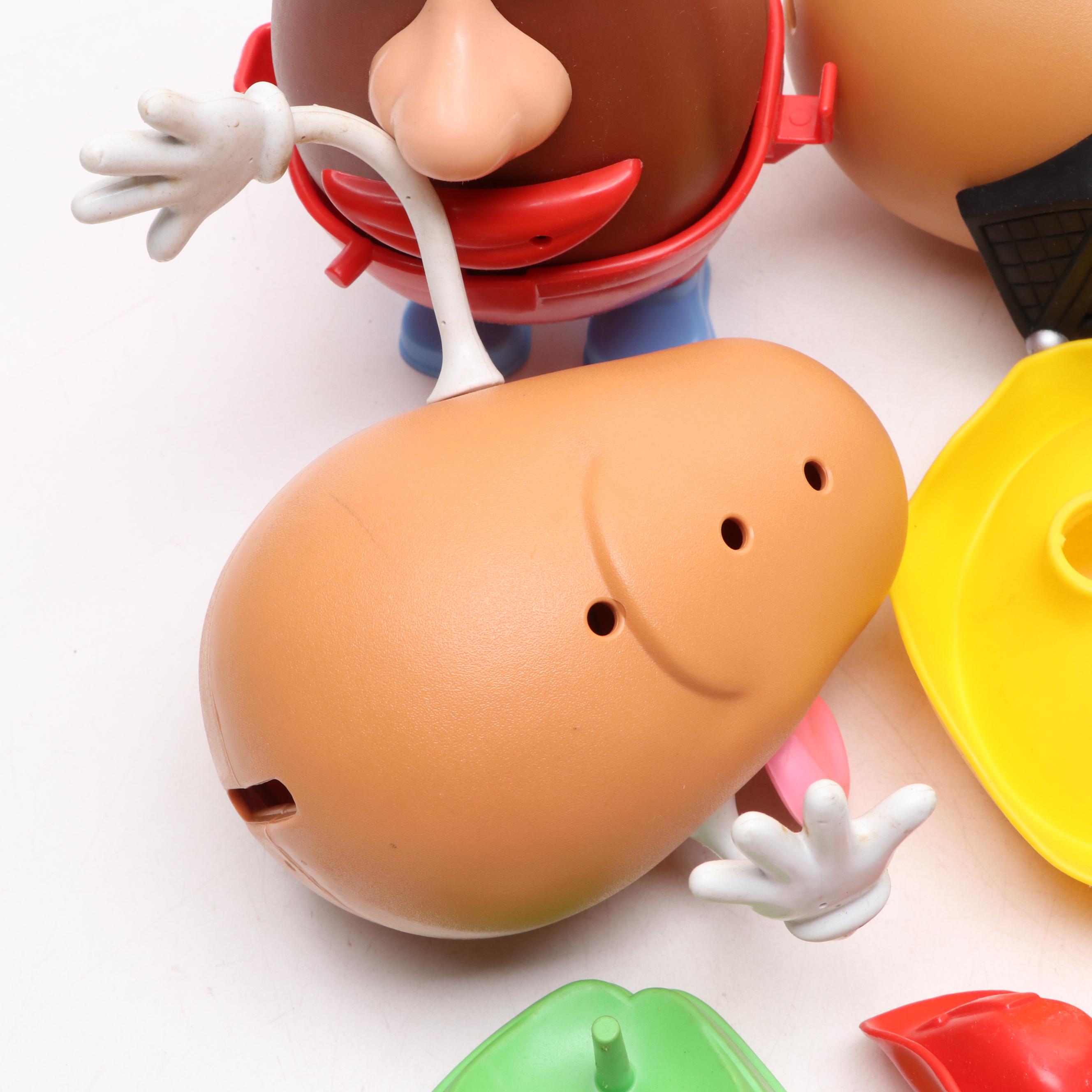 Hasbro and Playskool "Mr. Potato Head" Toys with Accessories