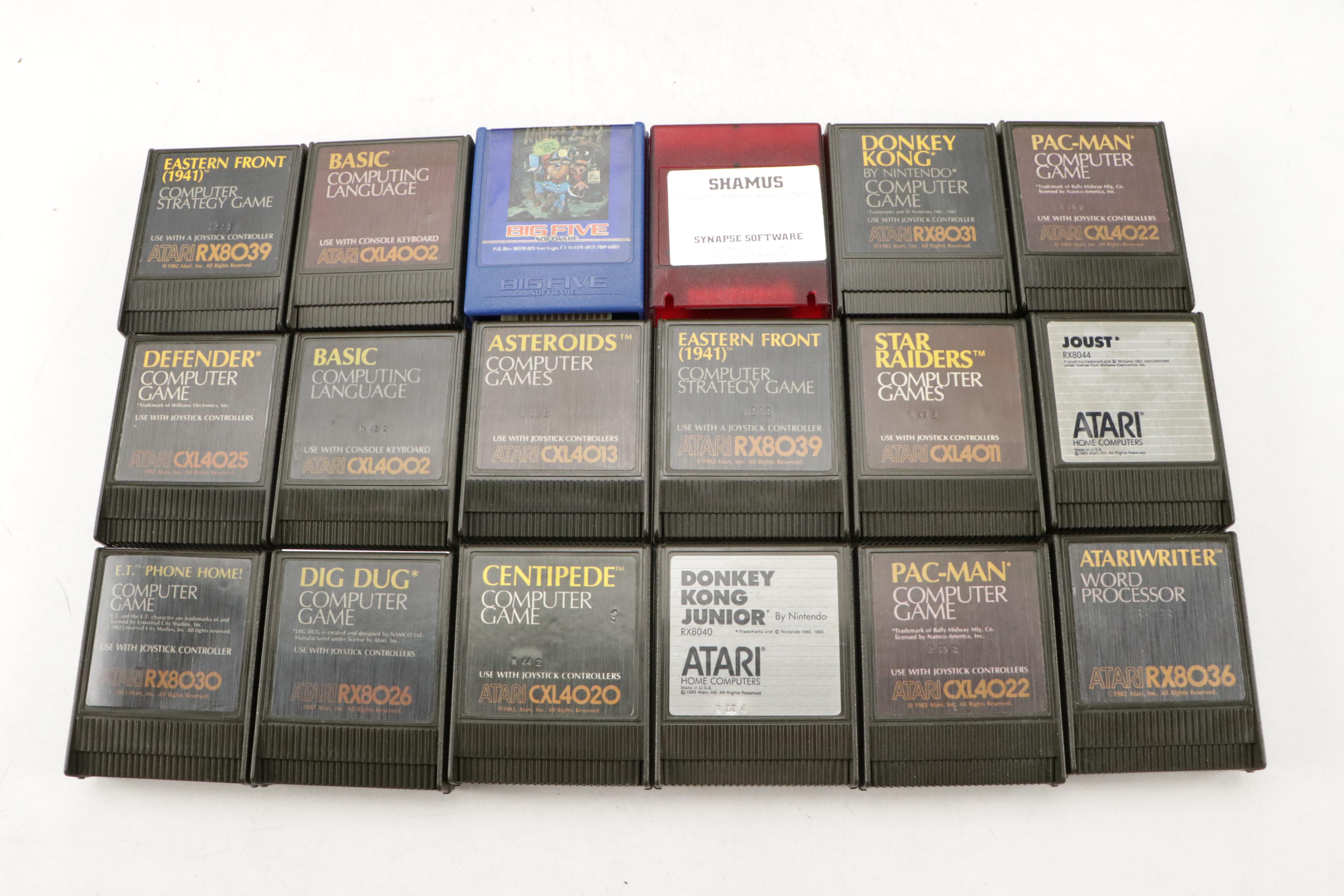 Atari Model 410 Programmer, 1000E Modem with Games and More